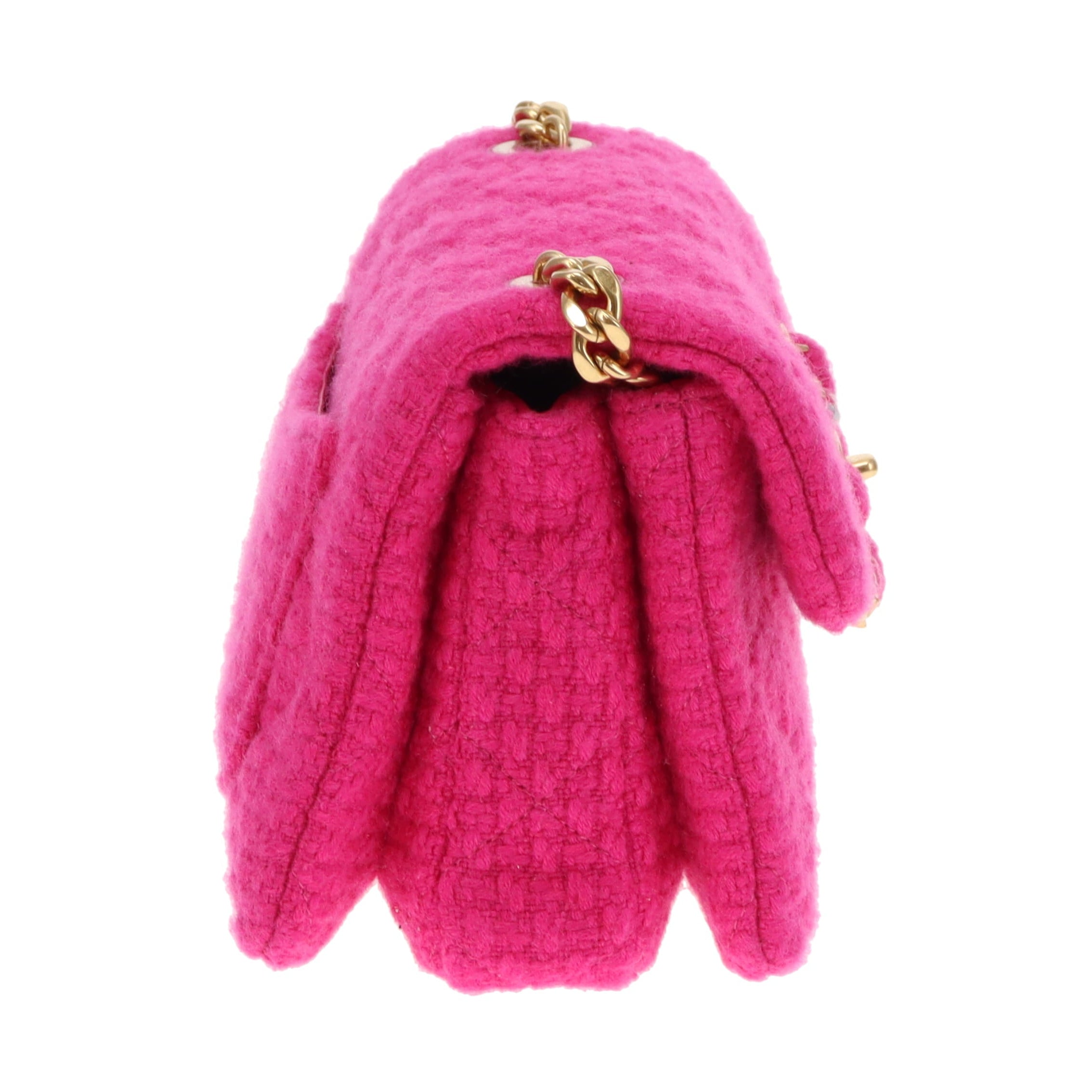 Chanel Fall 2022 Tweed Cashmere Mini Flap