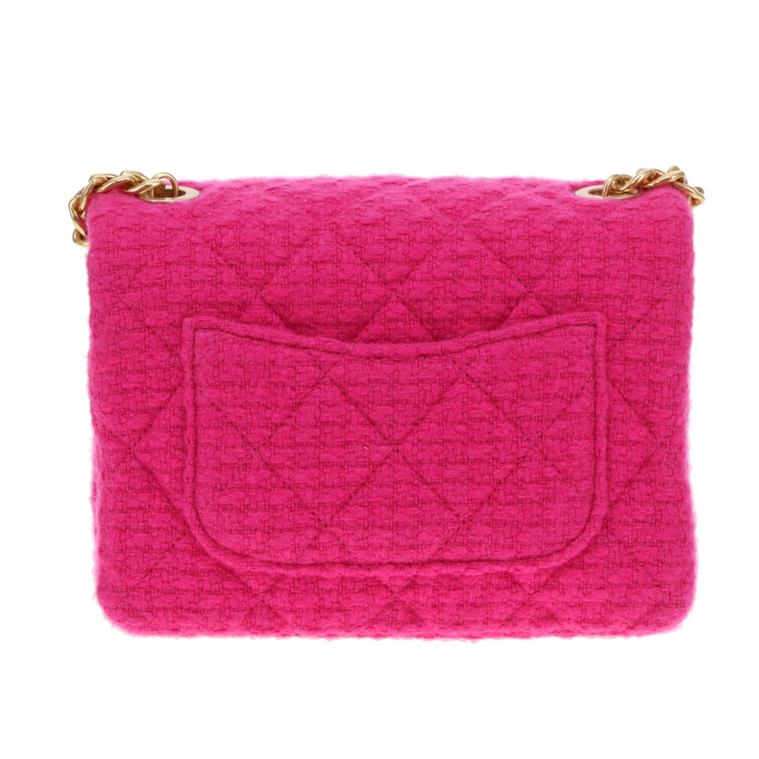 Chanel Fall 2022 Tweed Cashmere Mini Flap