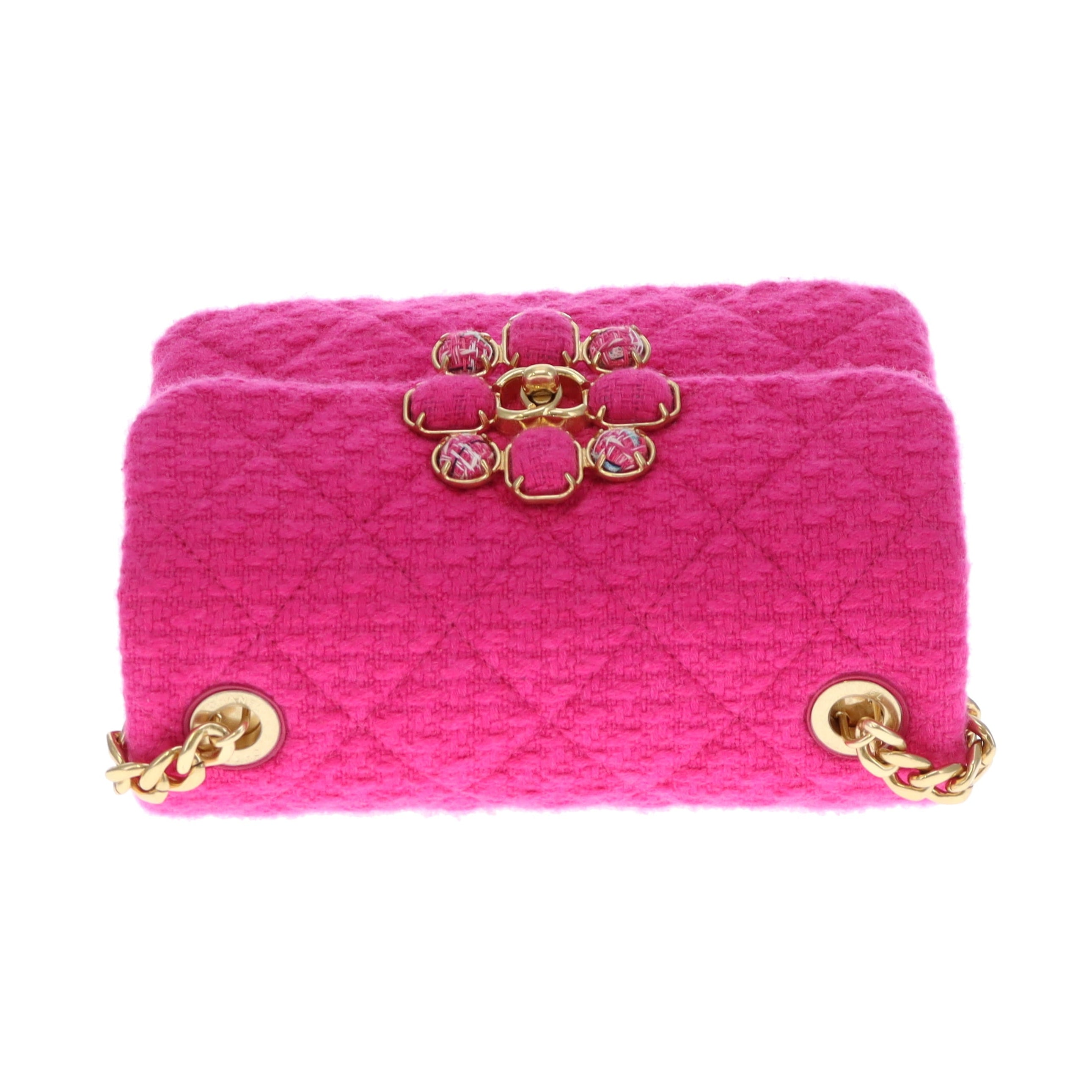 Chanel Fall 2022 Tweed Cashmere Mini Flap