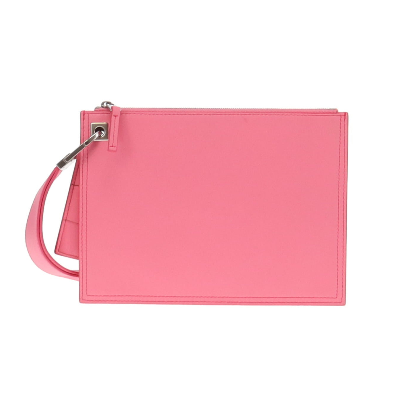 Bottega Veneta Maxi Intrecciato Pouch Rosa