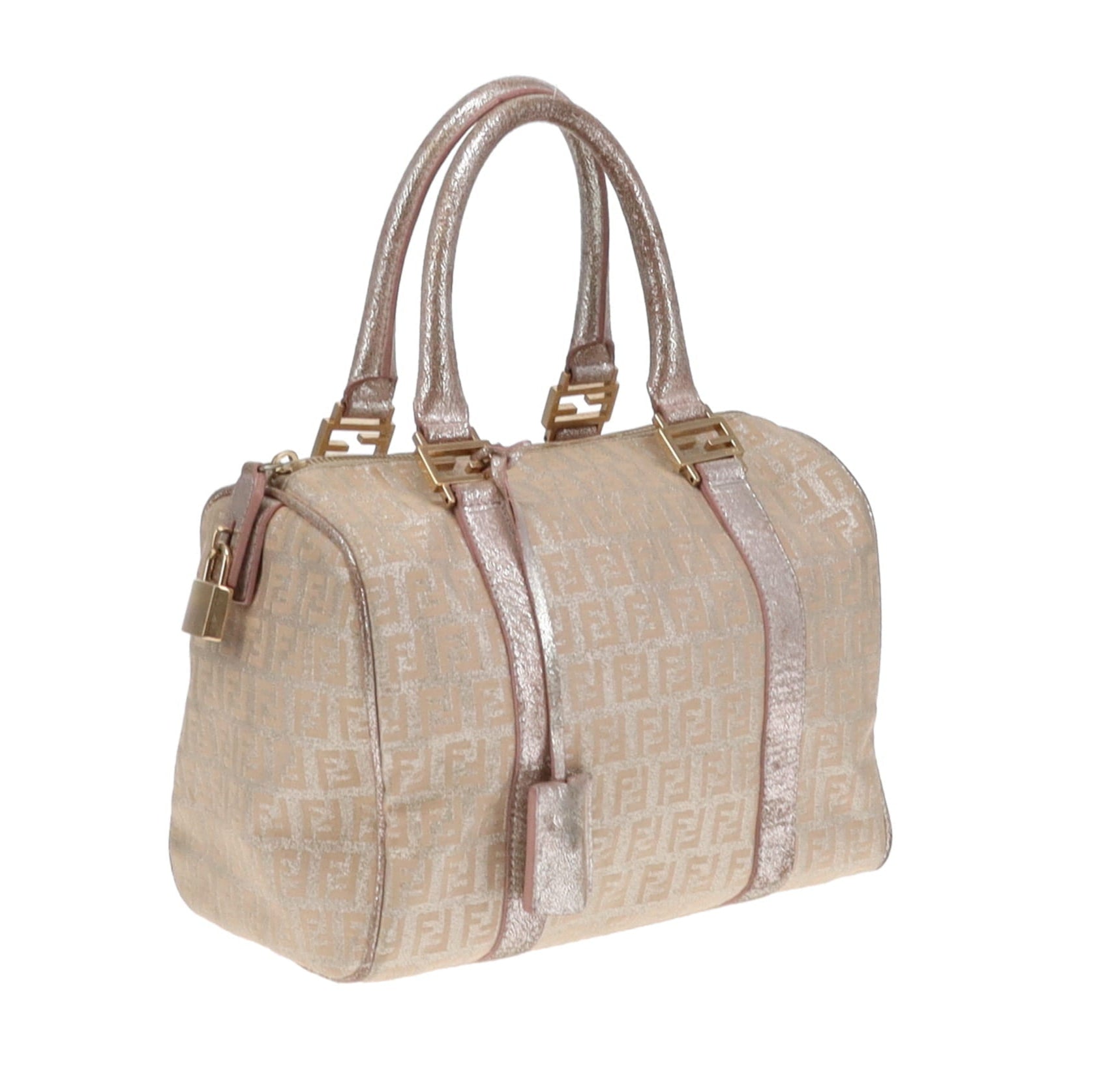 Fendi Sparkle Monogram Bowler Bag