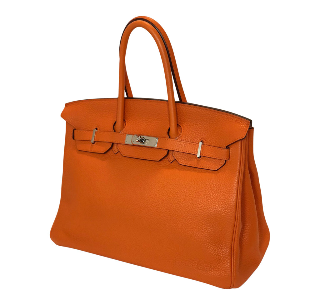 Hermès Birkin 35 Orange Togo PHW