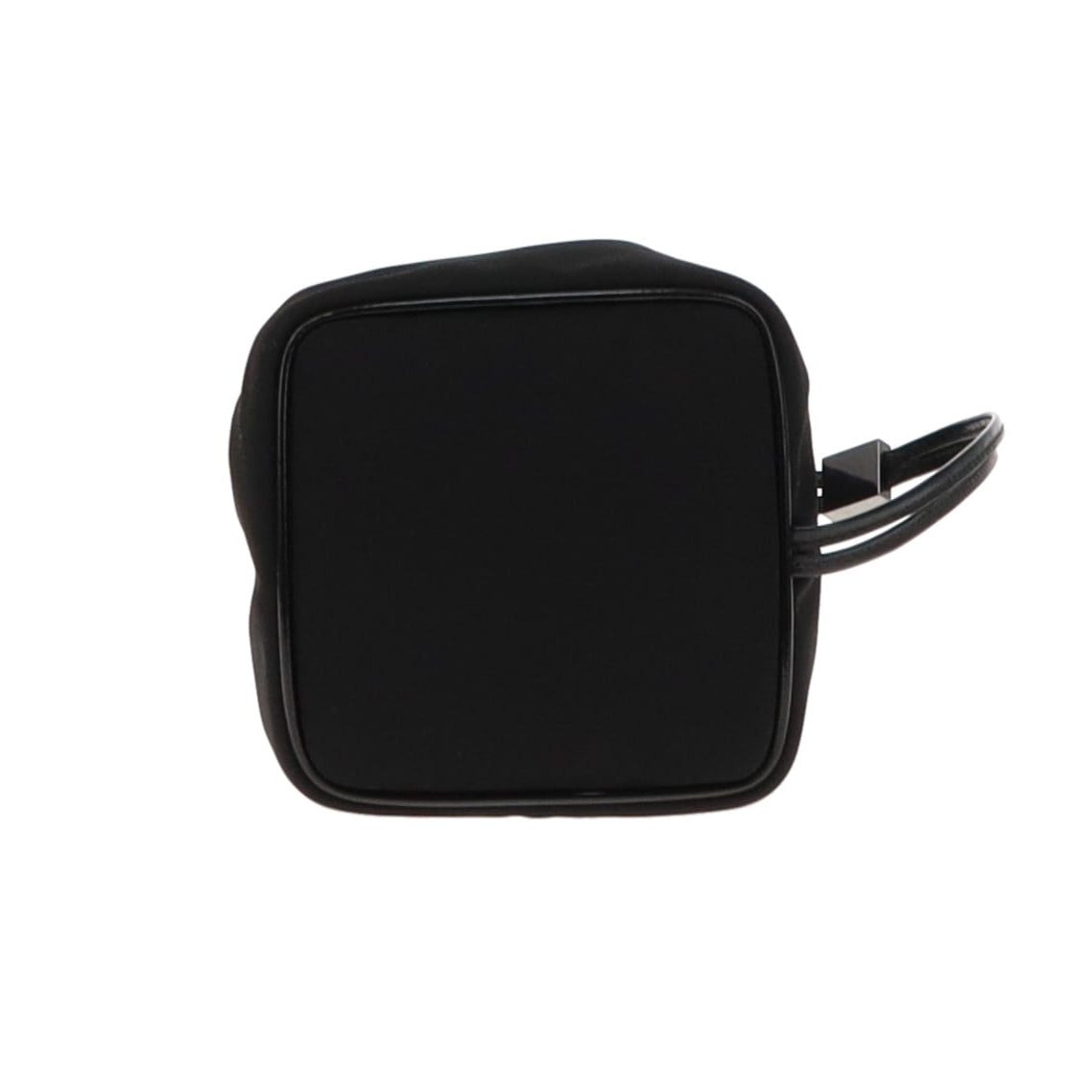 Gucci Black Vintage Canvas Drawstring Pouch