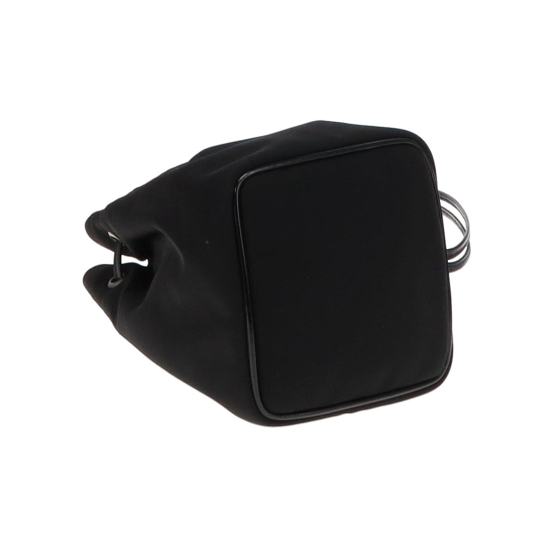 Gucci Black Vintage Canvas Drawstring Pouch