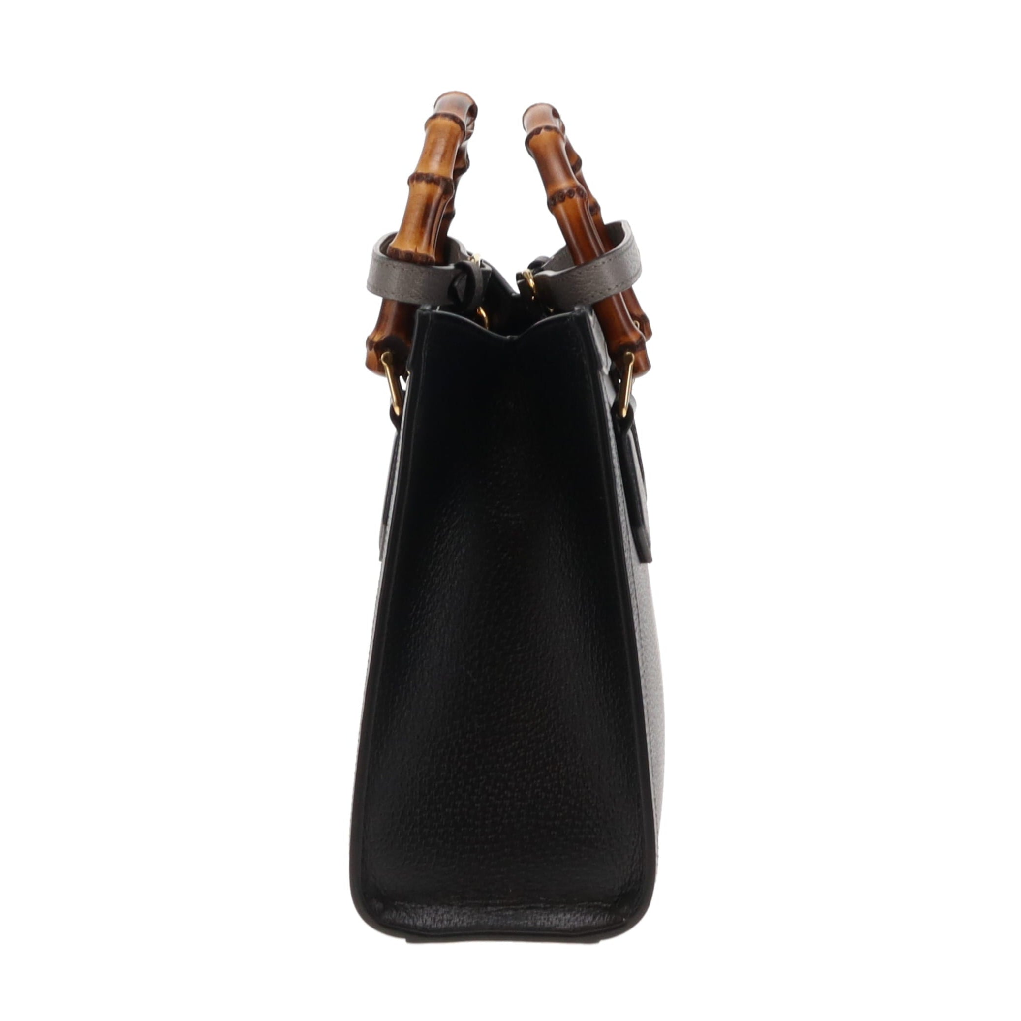 Gucci Black Leather Small Diana Tote Bag