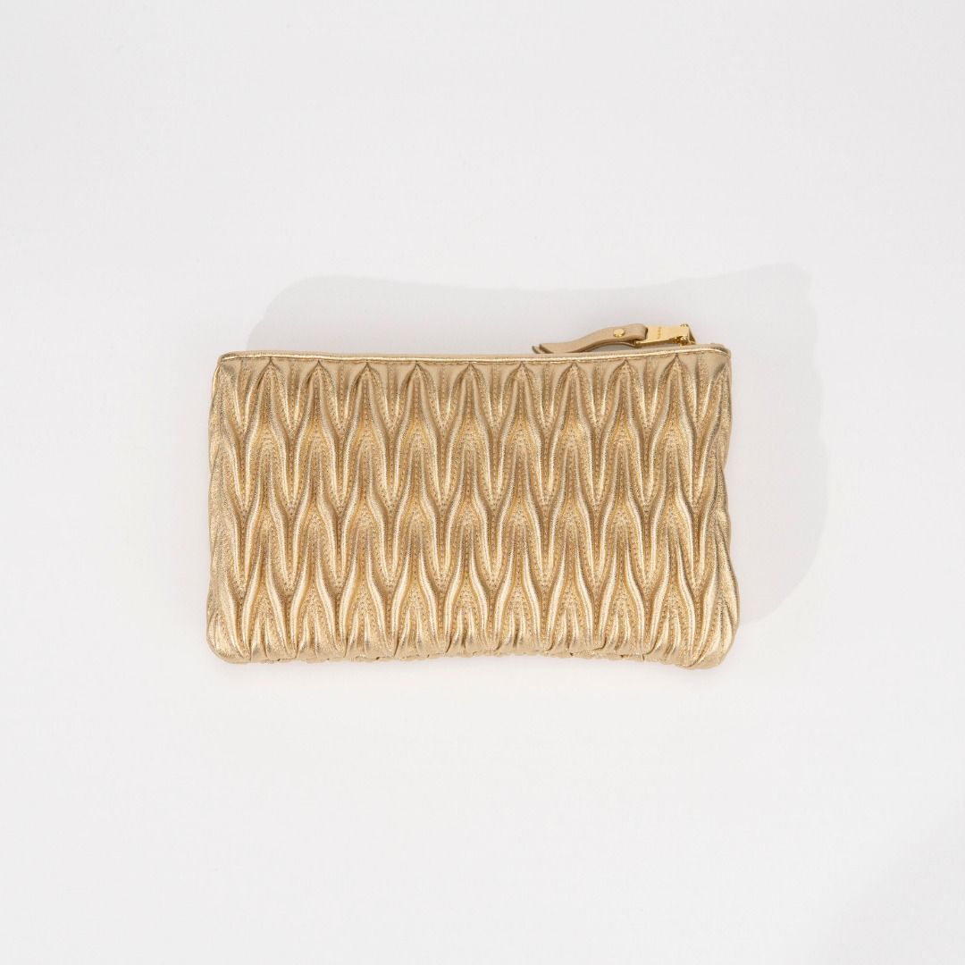 Miumiu hand-held bag pyrite color