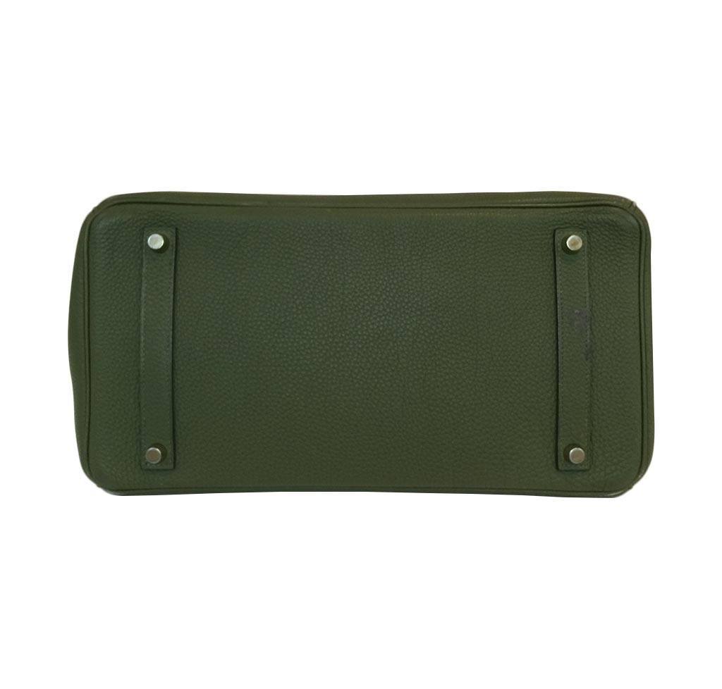 Hermès Birkin 35 Bag Canopee Green