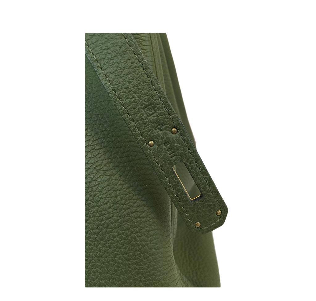 Hermès Birkin 35 Bag Canopee Green