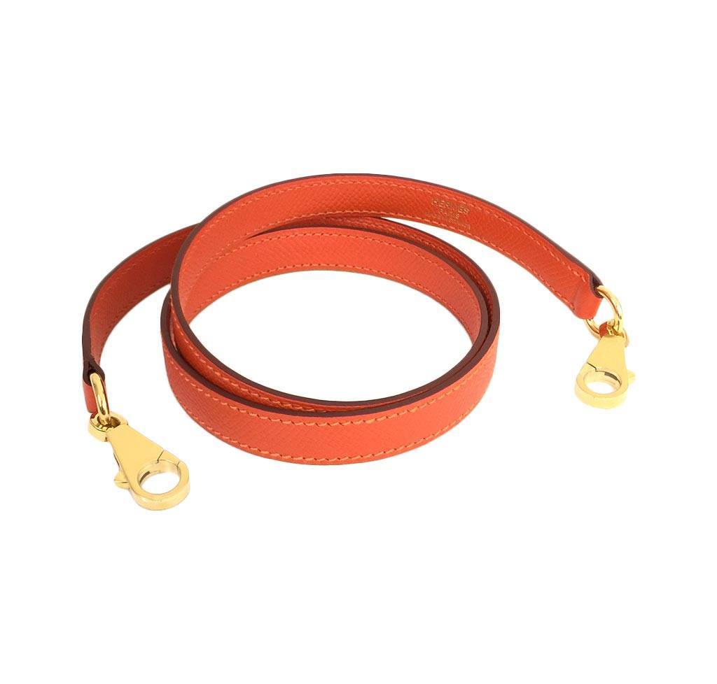 Hermès Kelly 35 Sellier Feu Bag GHW