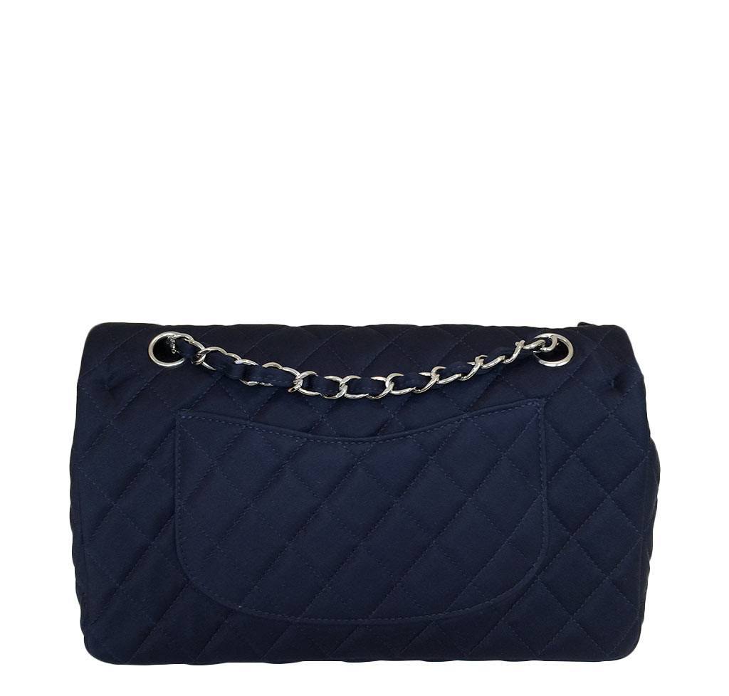 Chanel Medium Double Flap Bag Navy Blue - Limited Edition