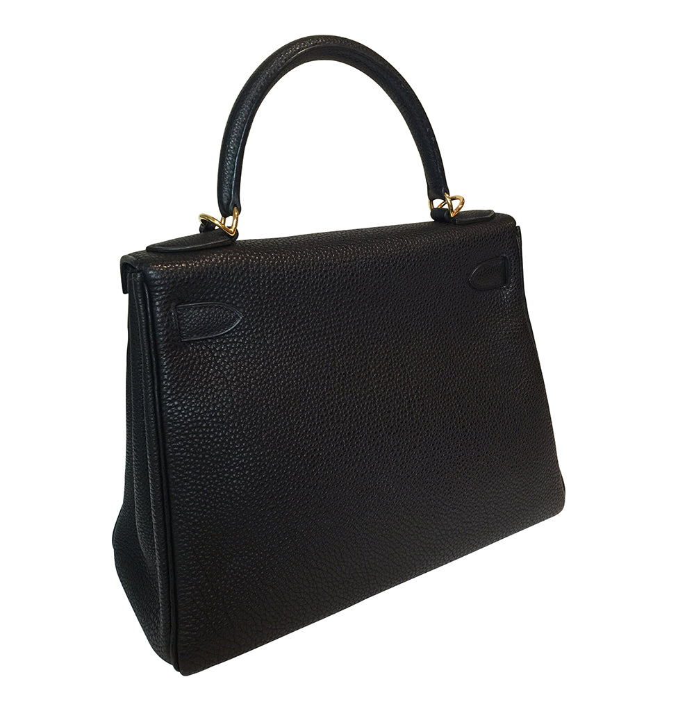Hermès Kelly 28 Sellier Nata Epsom GHW