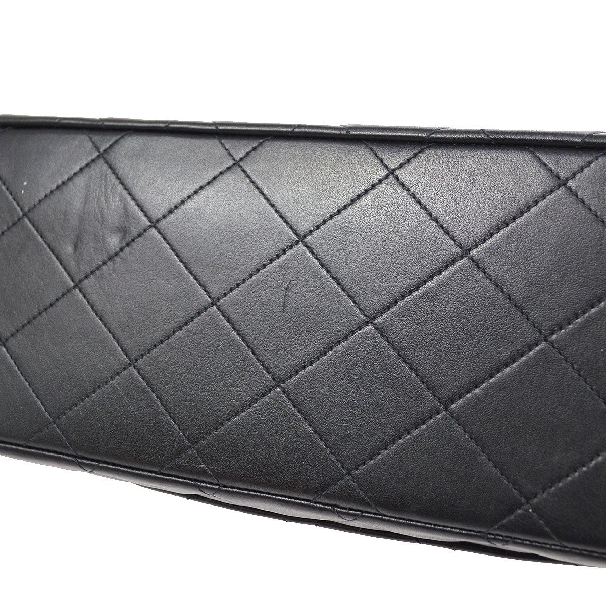 CHANEL 1991-1994 Classic Flap Maxi Black Lambskin