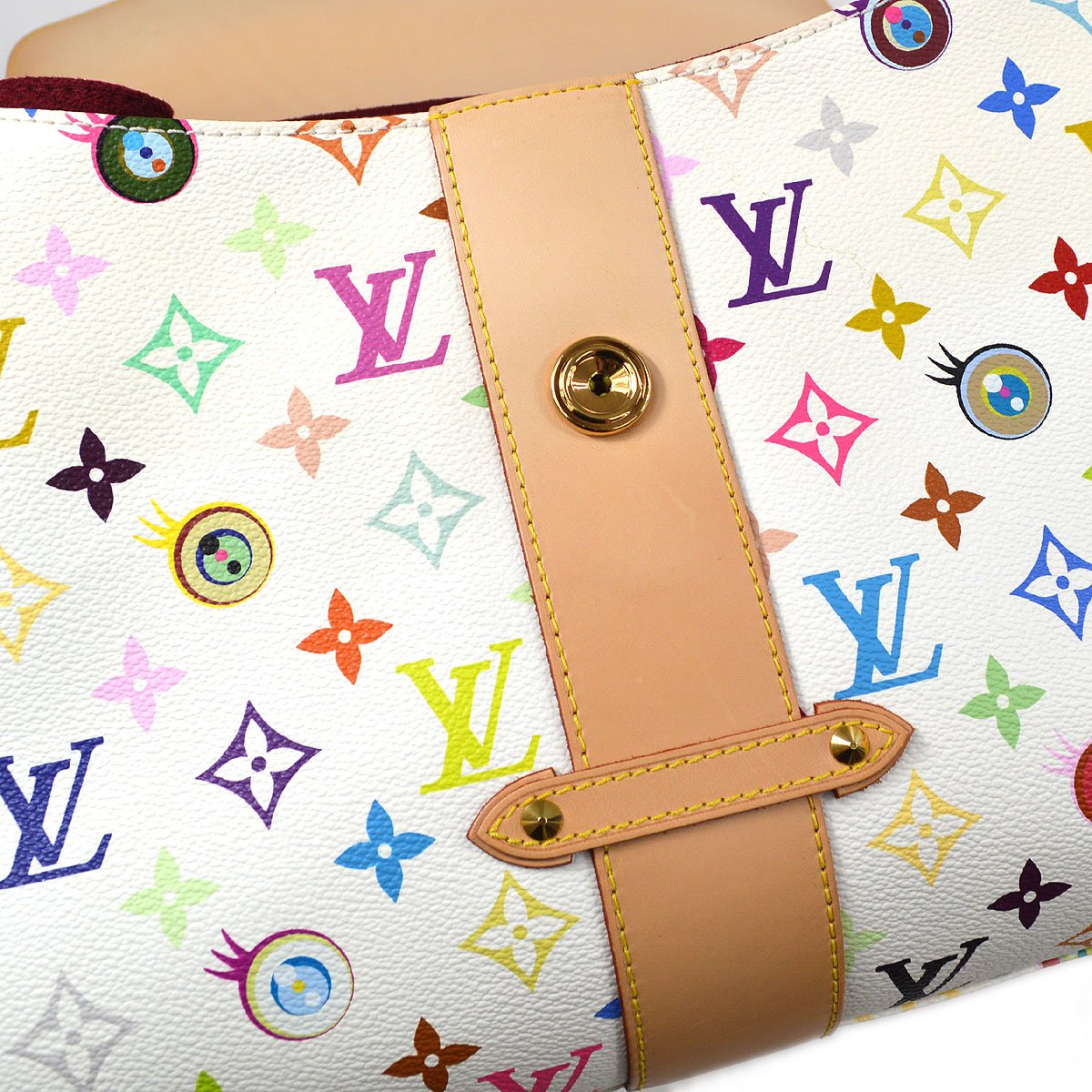 Louis Vuitton 2003 Eye Love Monogram Sac Retro GM M92053
