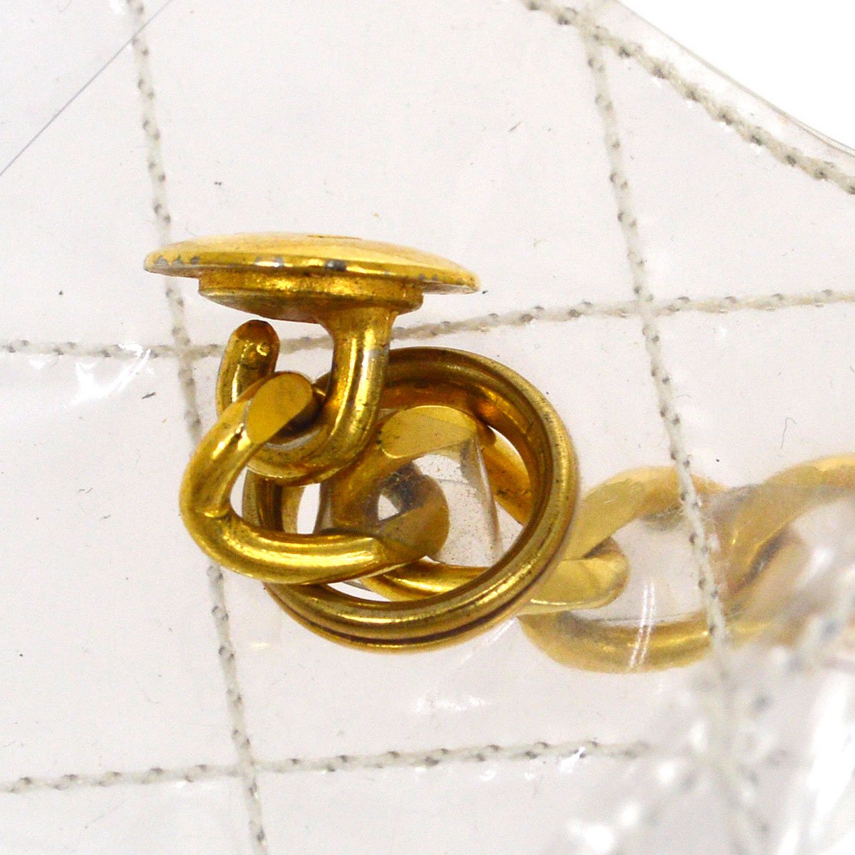 CHANEL * 1986-1988 vinyl Straight Flap Micro