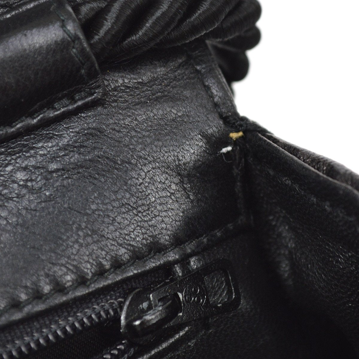 Chanel 1986-1989 Black Sequins Pochette