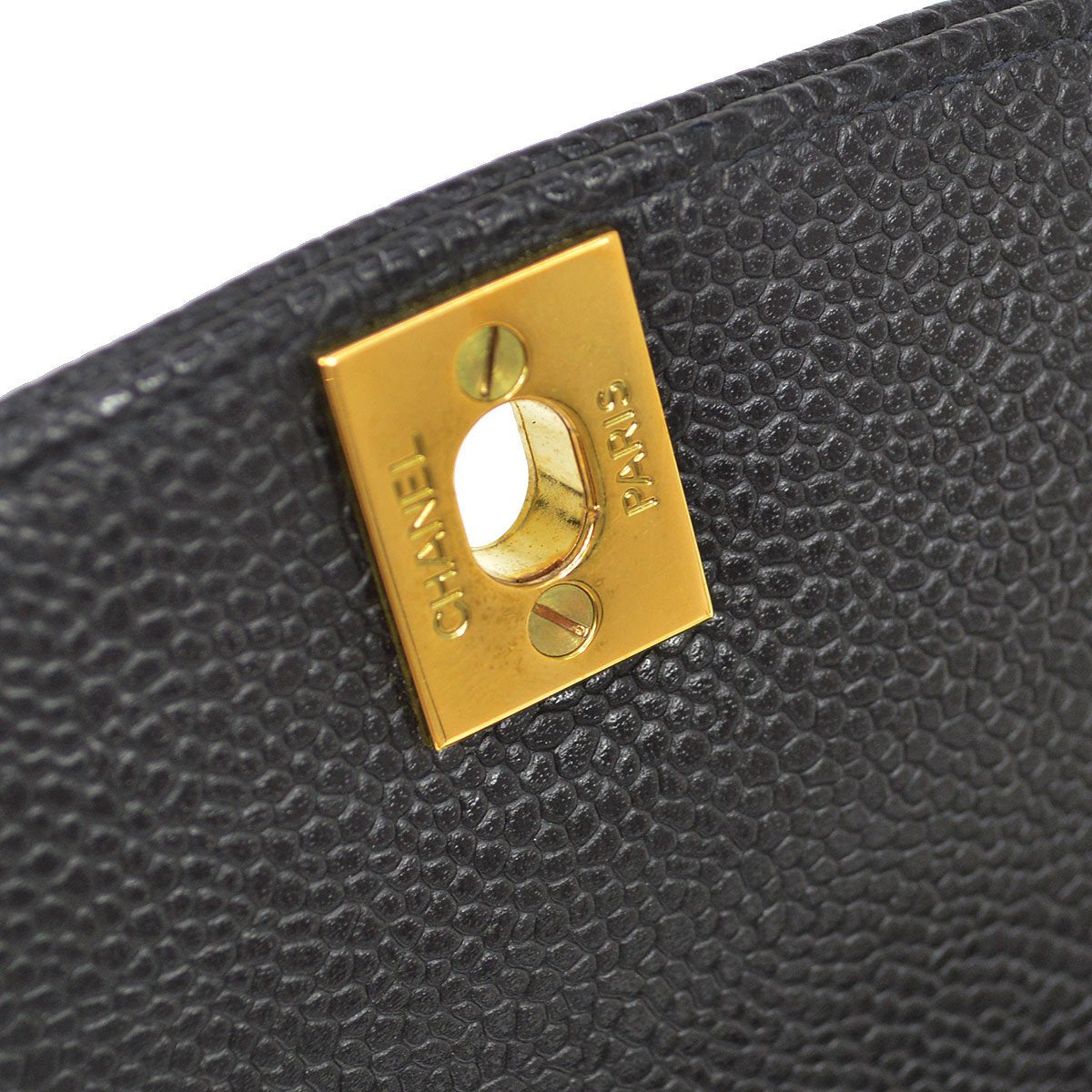 CHANEL 1994-1996 Black Caviar Diana Medium