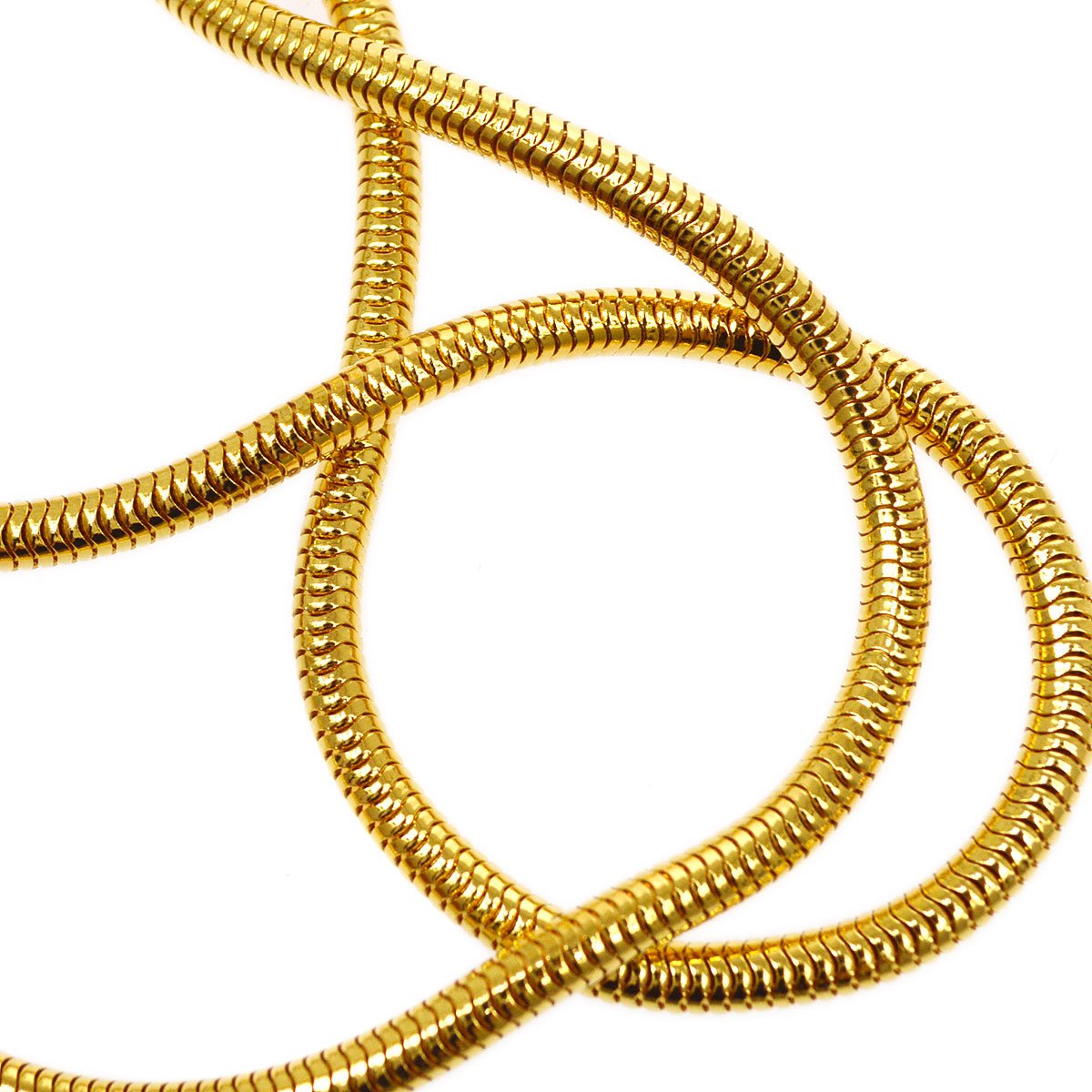CHANEL 1990s Minaudiere Dreamcatcher Beaded Gold Transparent Round Circle Bag