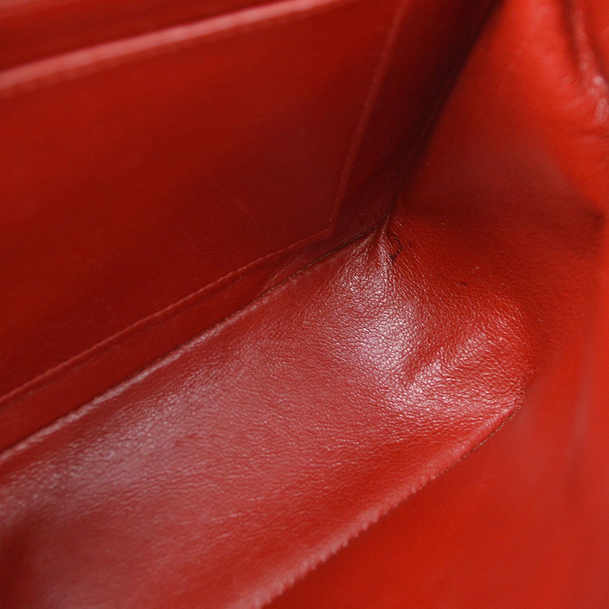 Chanel 1991-1994 Red Caviar Medium Diana Flap Bag