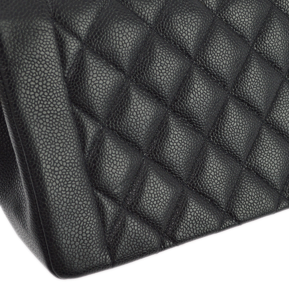 Chanel Black Caviar Medium Diana Shoulder Bag
