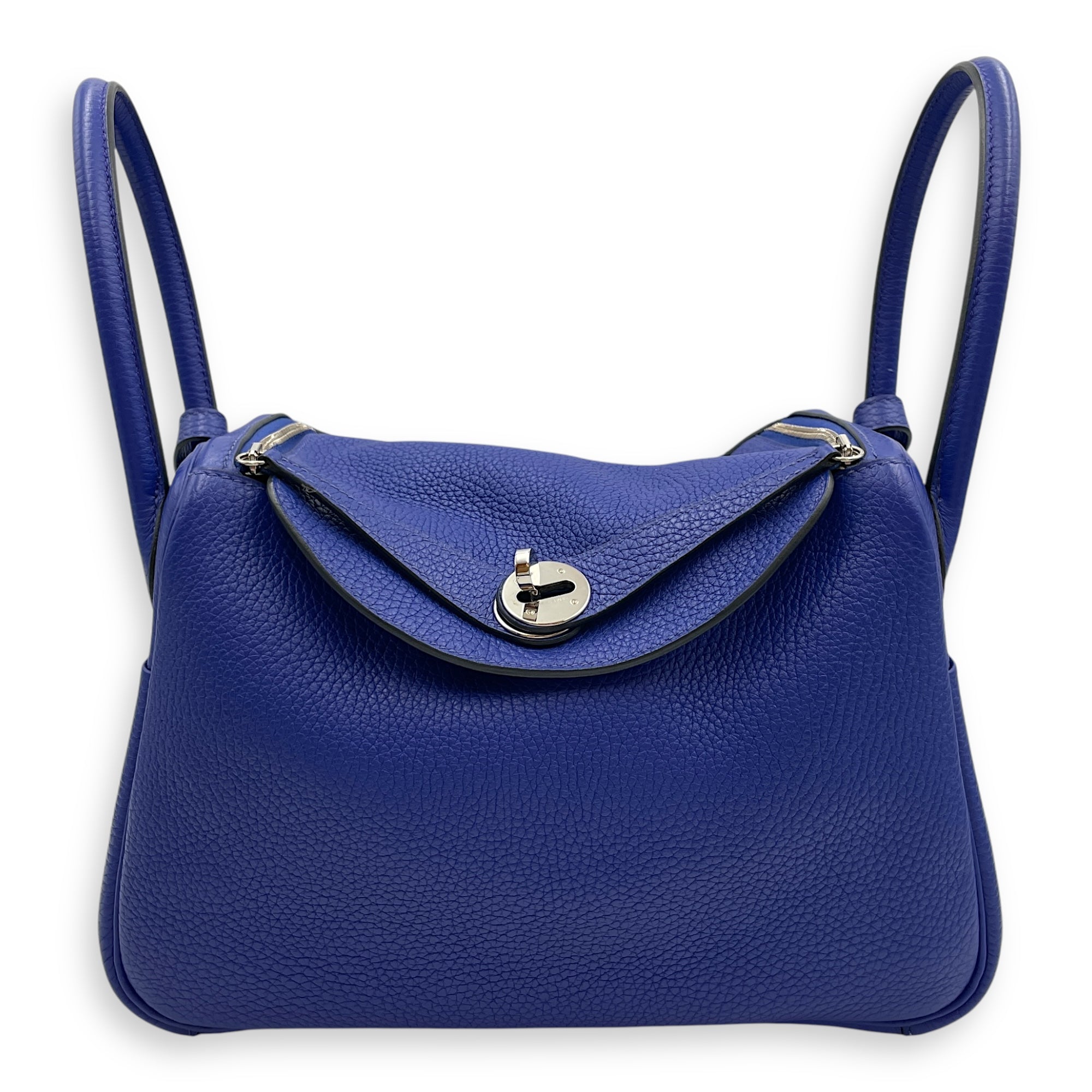 Lindy 26 Blue Electric in Clemence, Palladium hardware