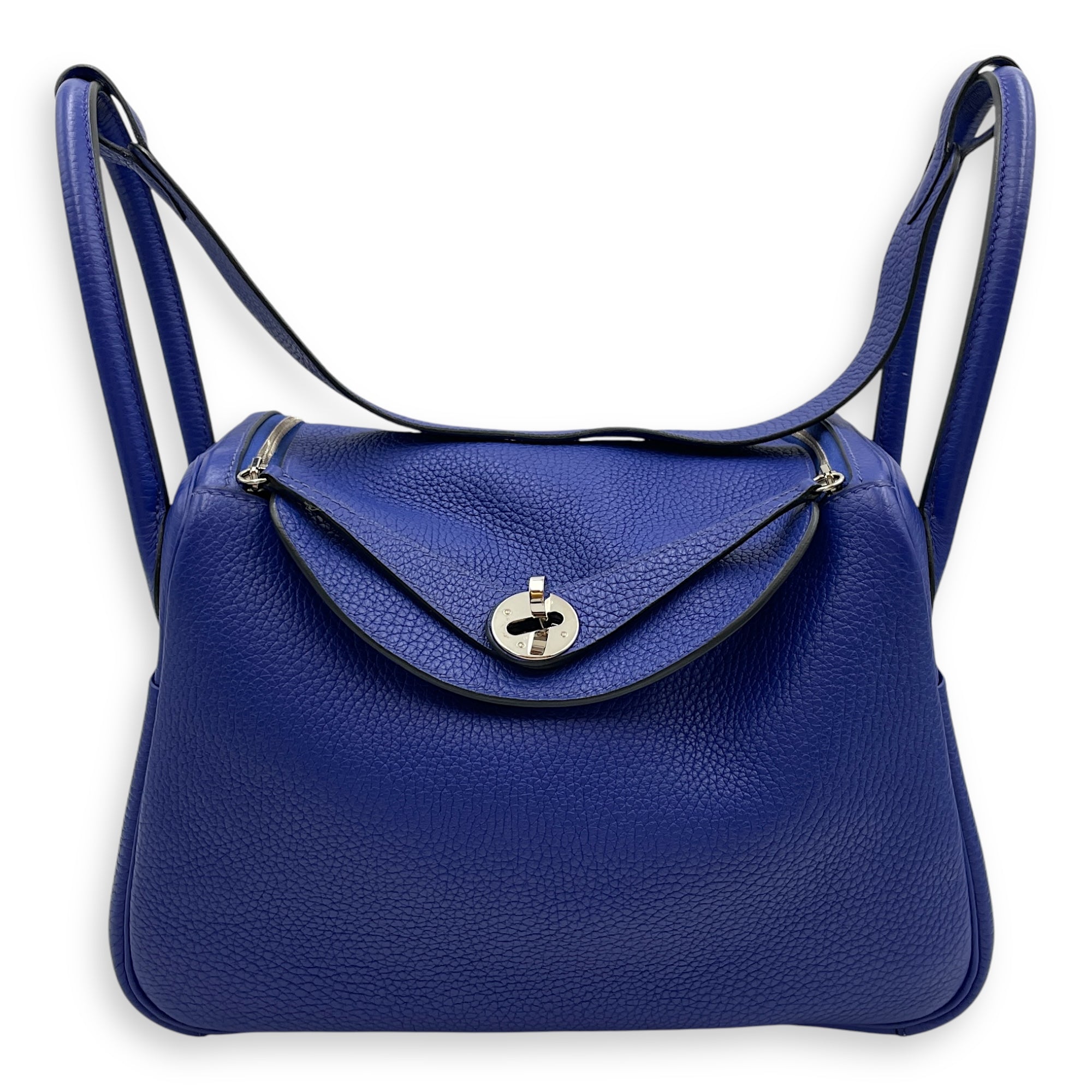 Lindy 26 Blue Electric in Clemence, Palladium hardware