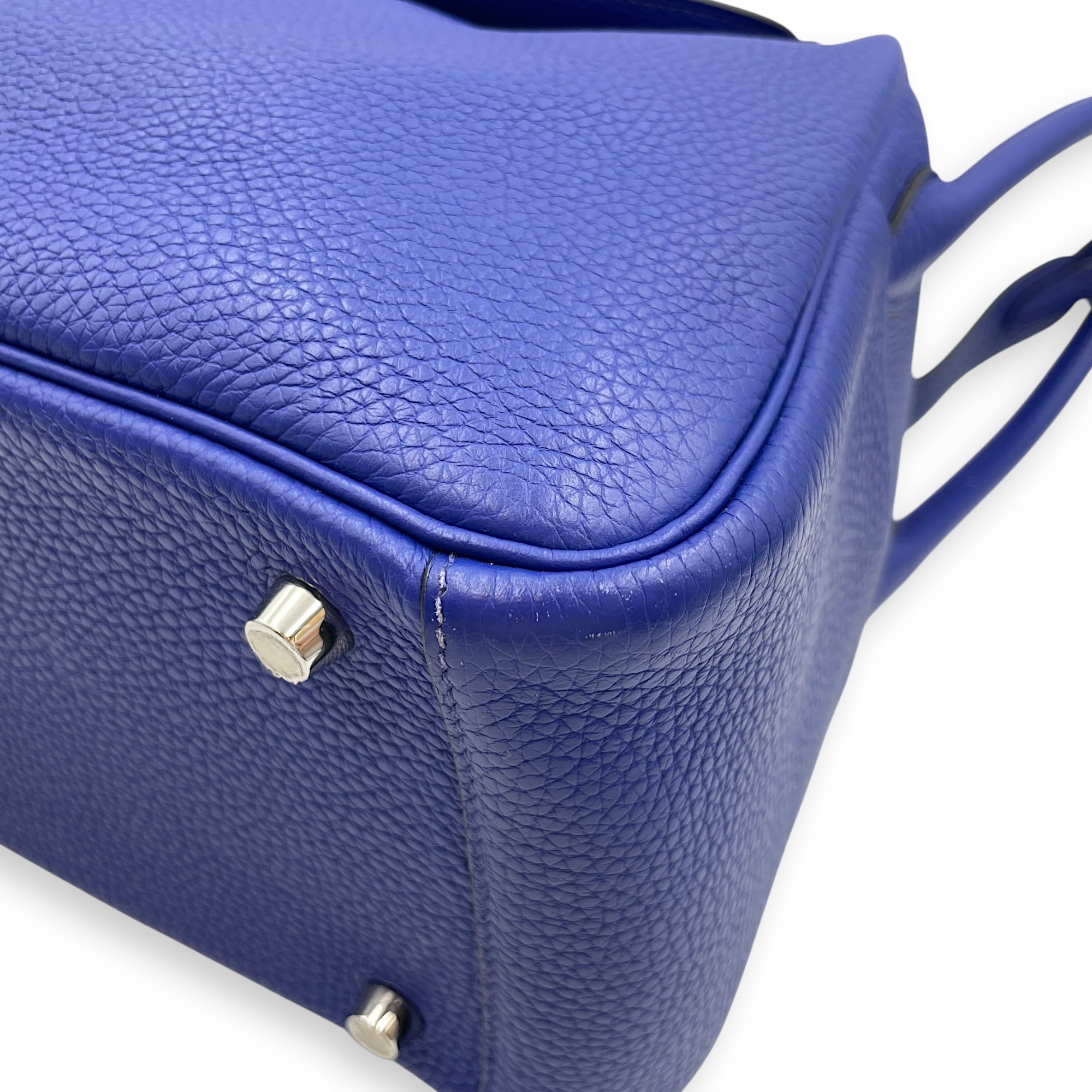 Lindy 26 Blue Electric in Clemence, Palladium hardware