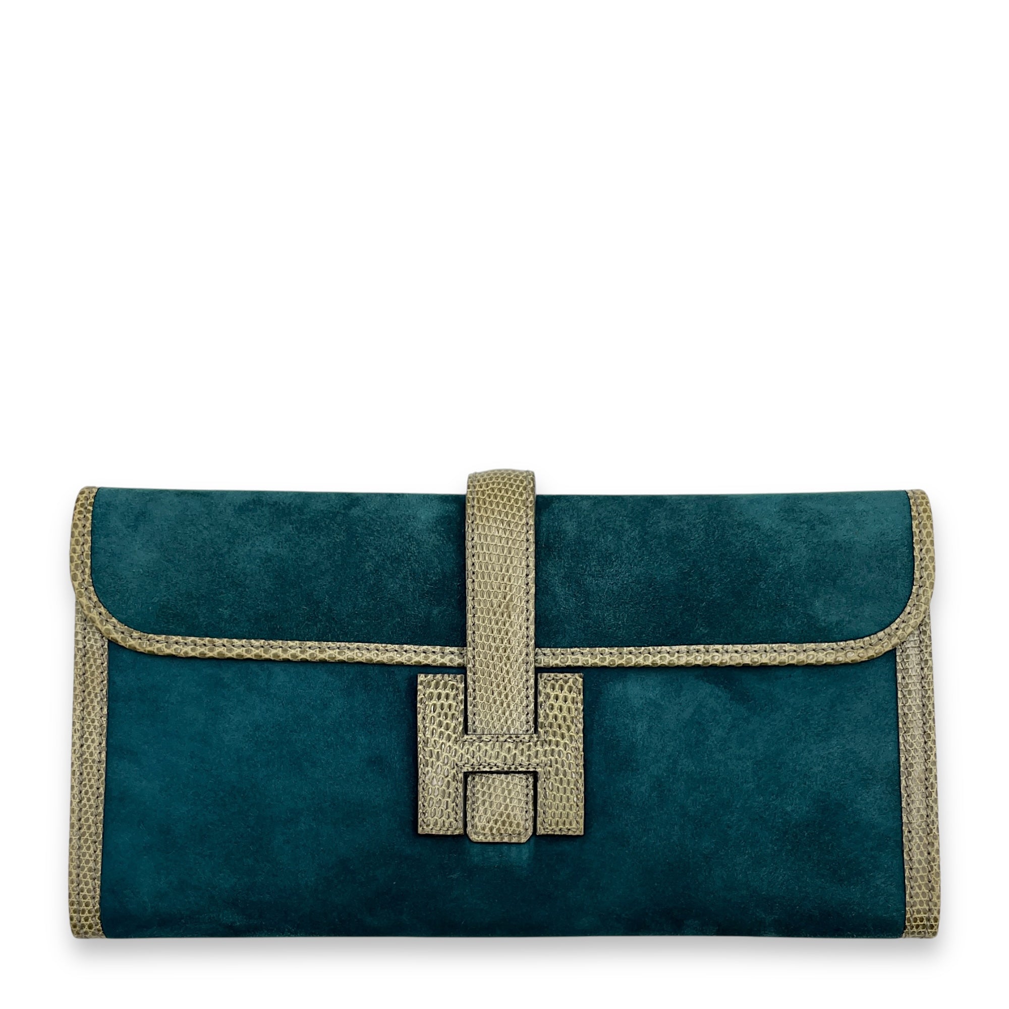 Jige Elan Touch Blue Ocean/Gris in Doblis/Lizard Niloticus