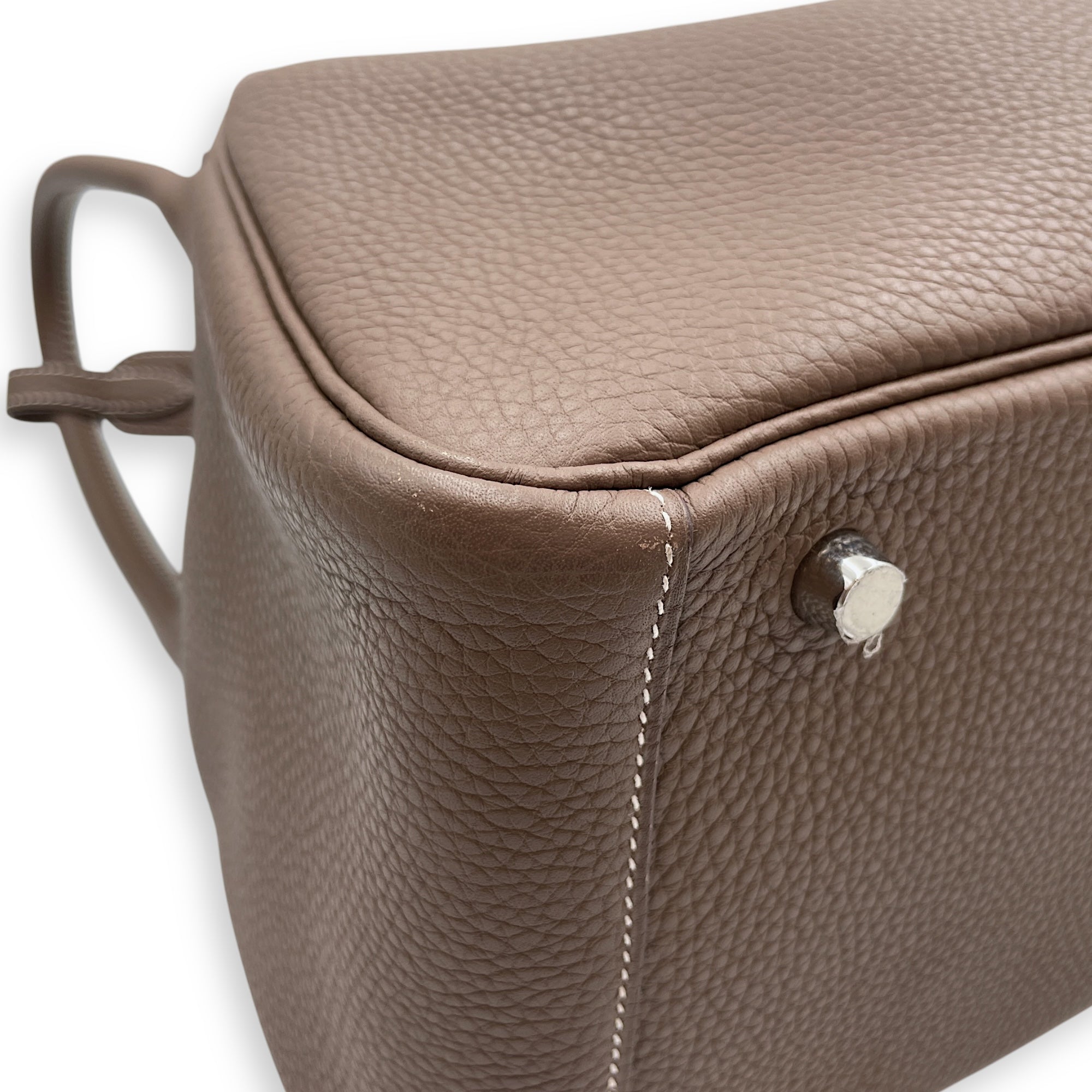 Lindy 30 Etoupe in Clemence, Palladium hardware