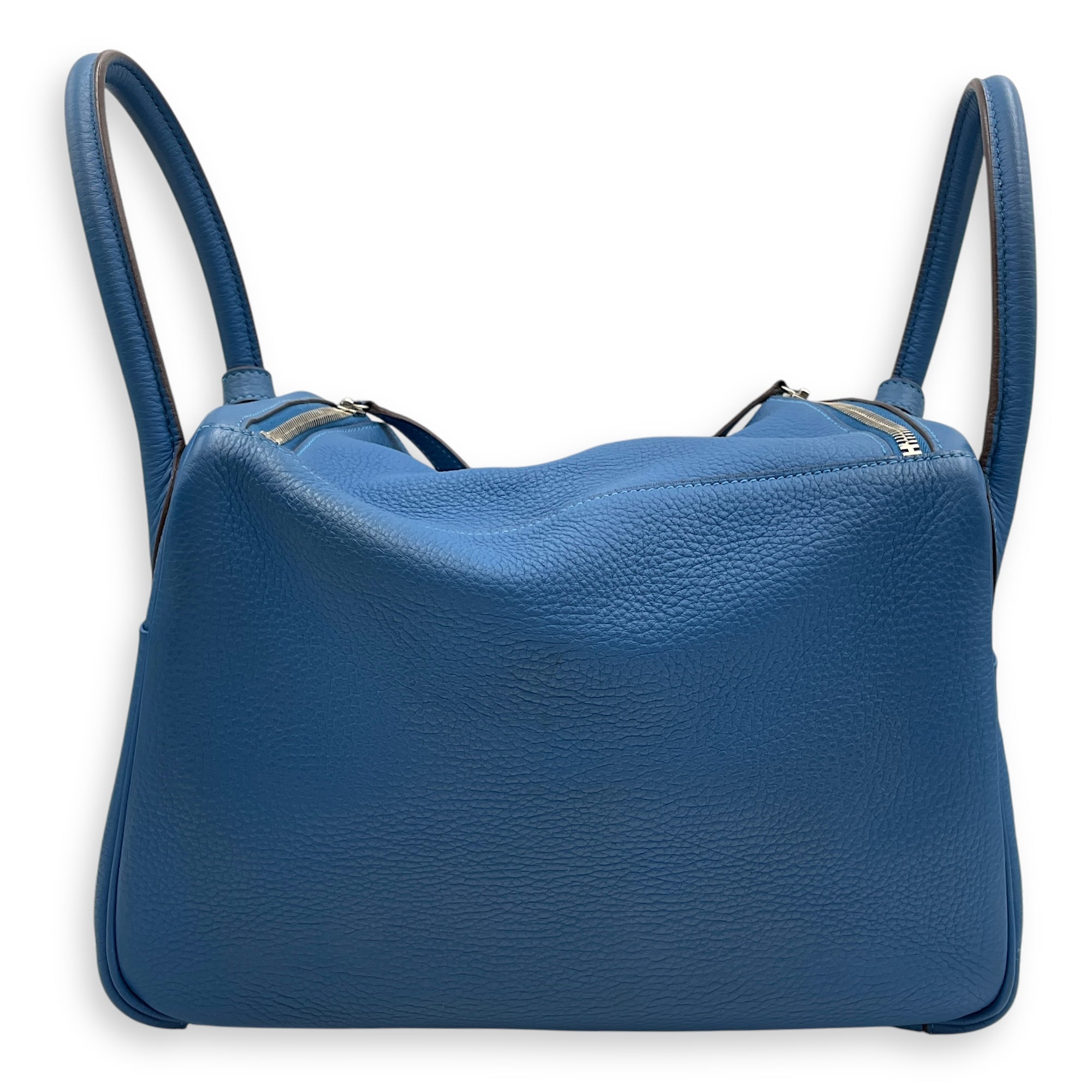 Lindy 30 Blue Mykonos in Clemence, Palladium hardware