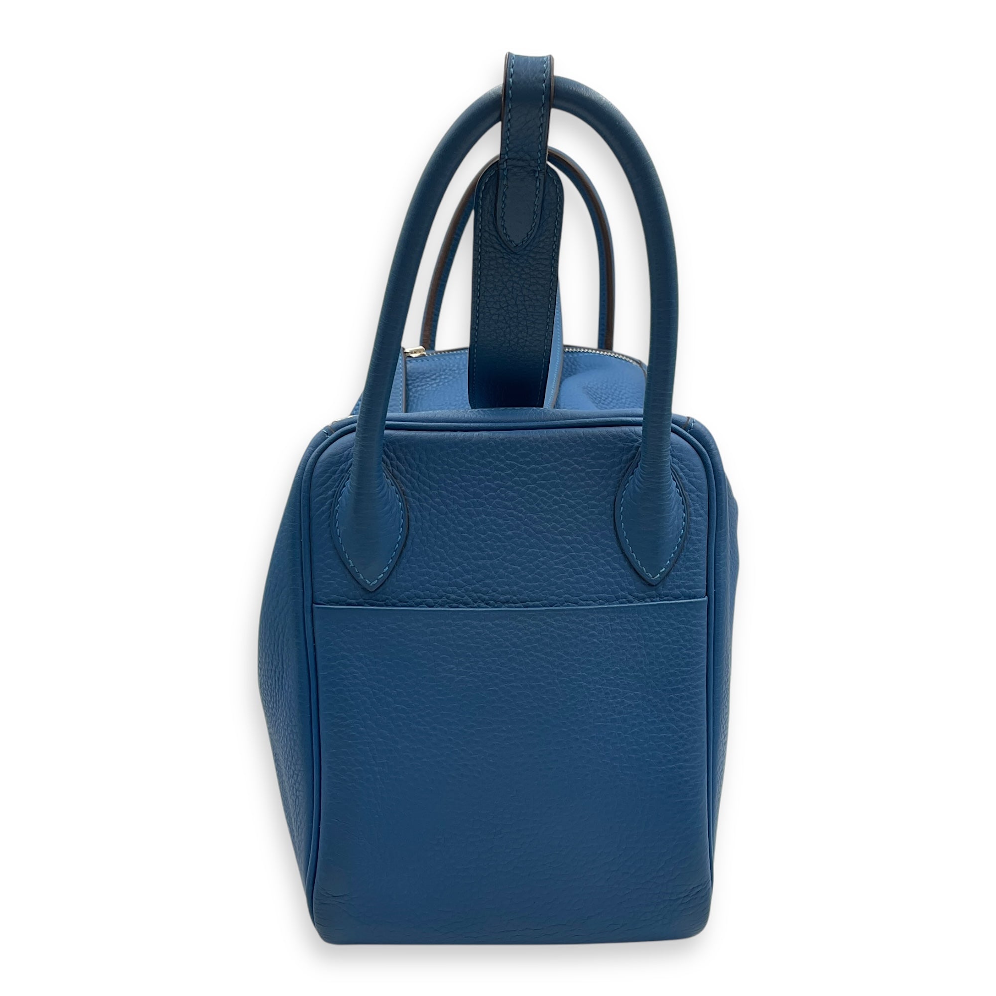 Lindy 30 Blue Mykonos in Clemence, Palladium hardware