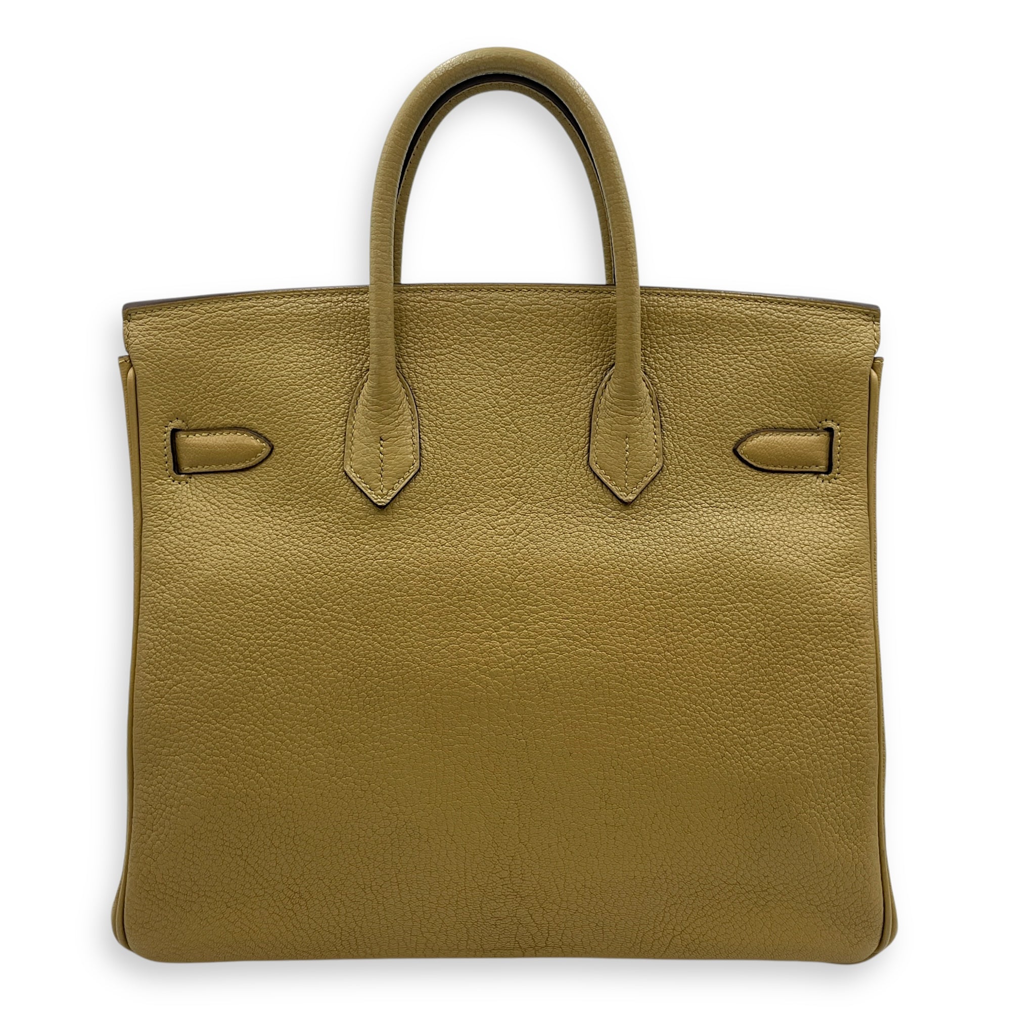 HAC 32 Chartreuse in Chevre Mysore, Palladium hardware