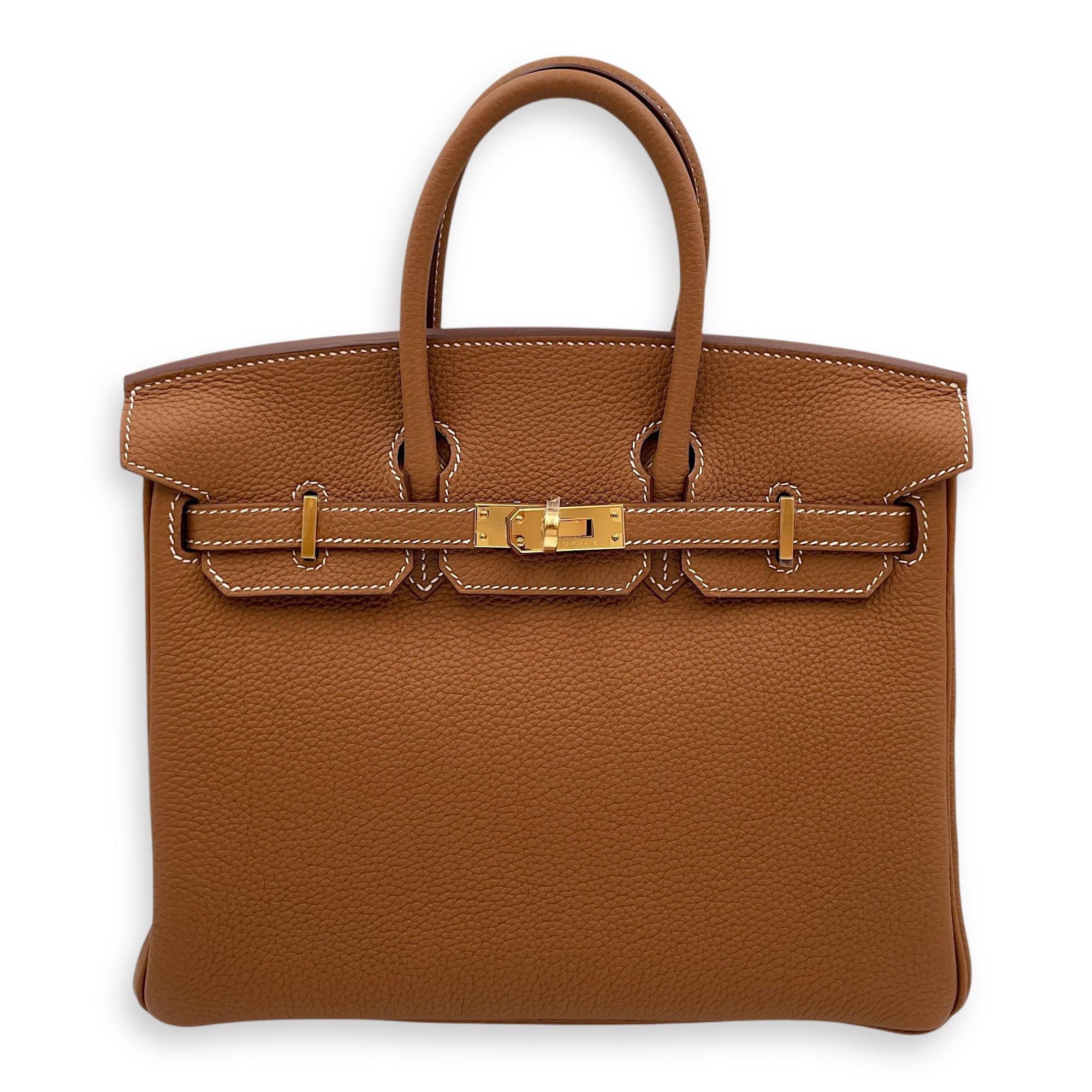 Birkin 25 Gold in Togo, Gold hardware