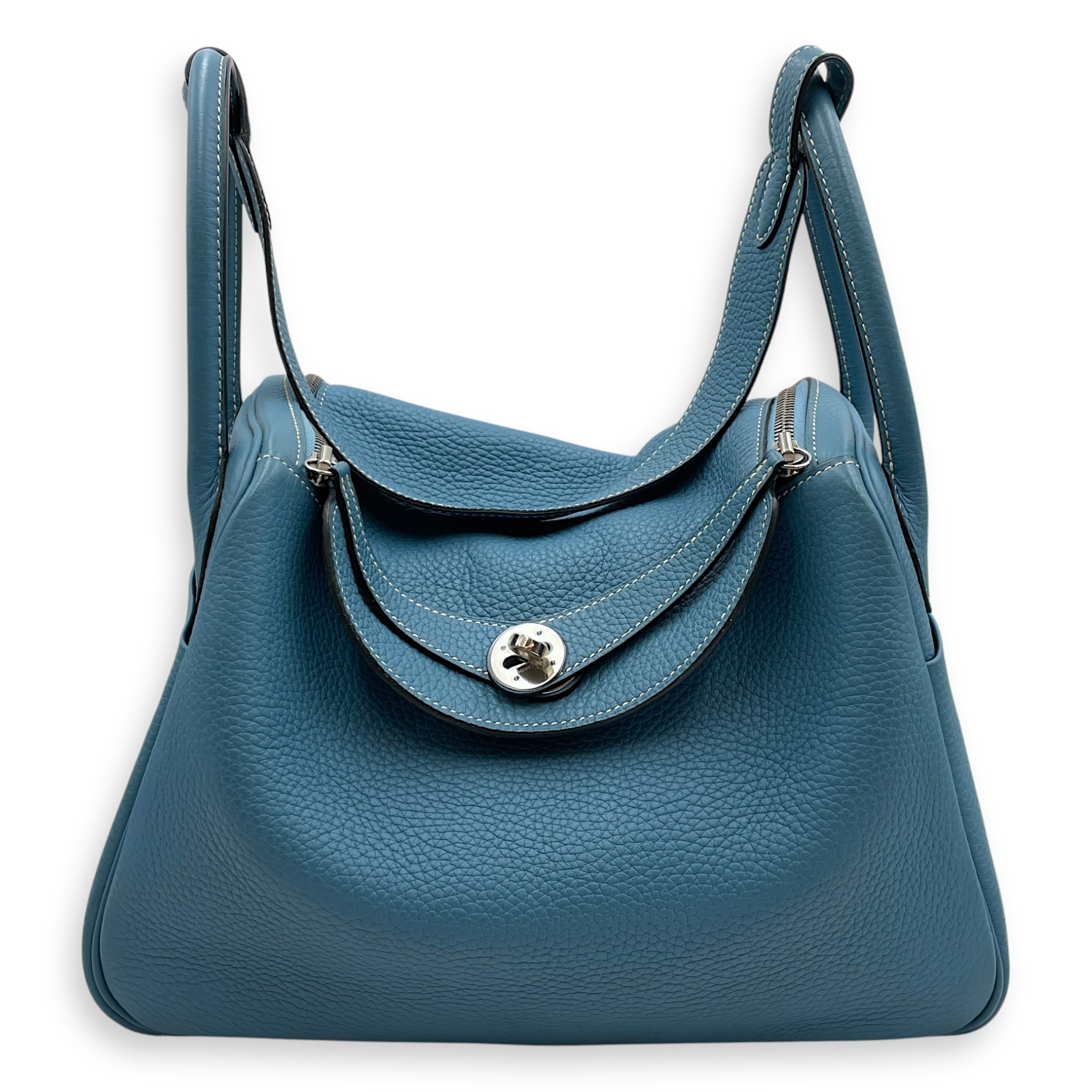 Lindy 30 Blue Jean in Clemence, Palladium hardware