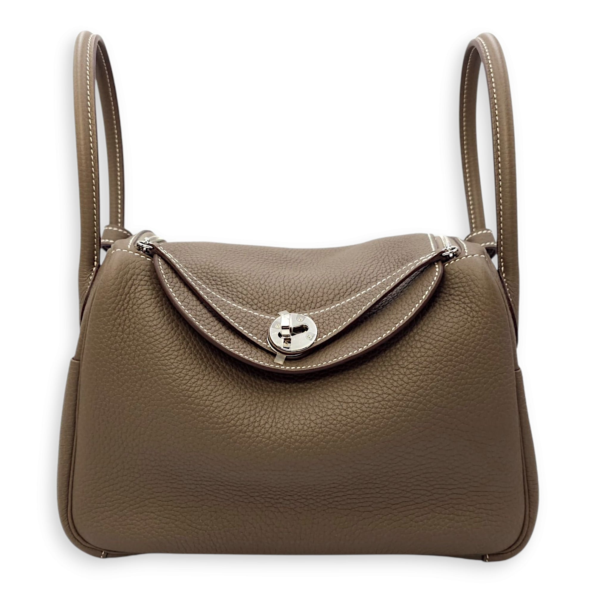 Lindy 26 Etoupe in Clemence, Palladium hardware
