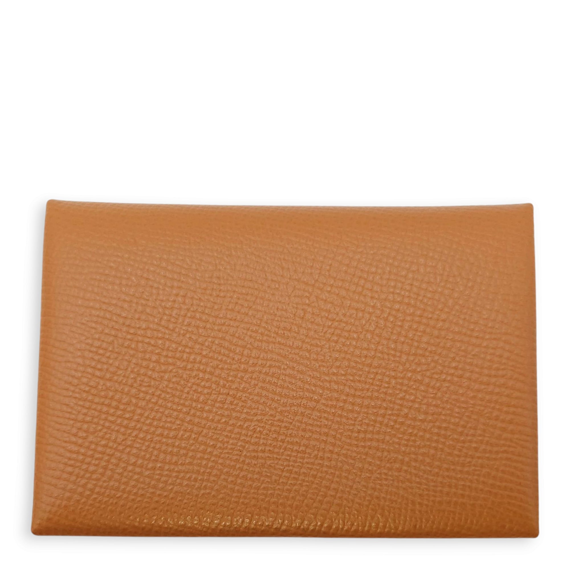 Calvi Duo Gold Card Holder in Epsom
