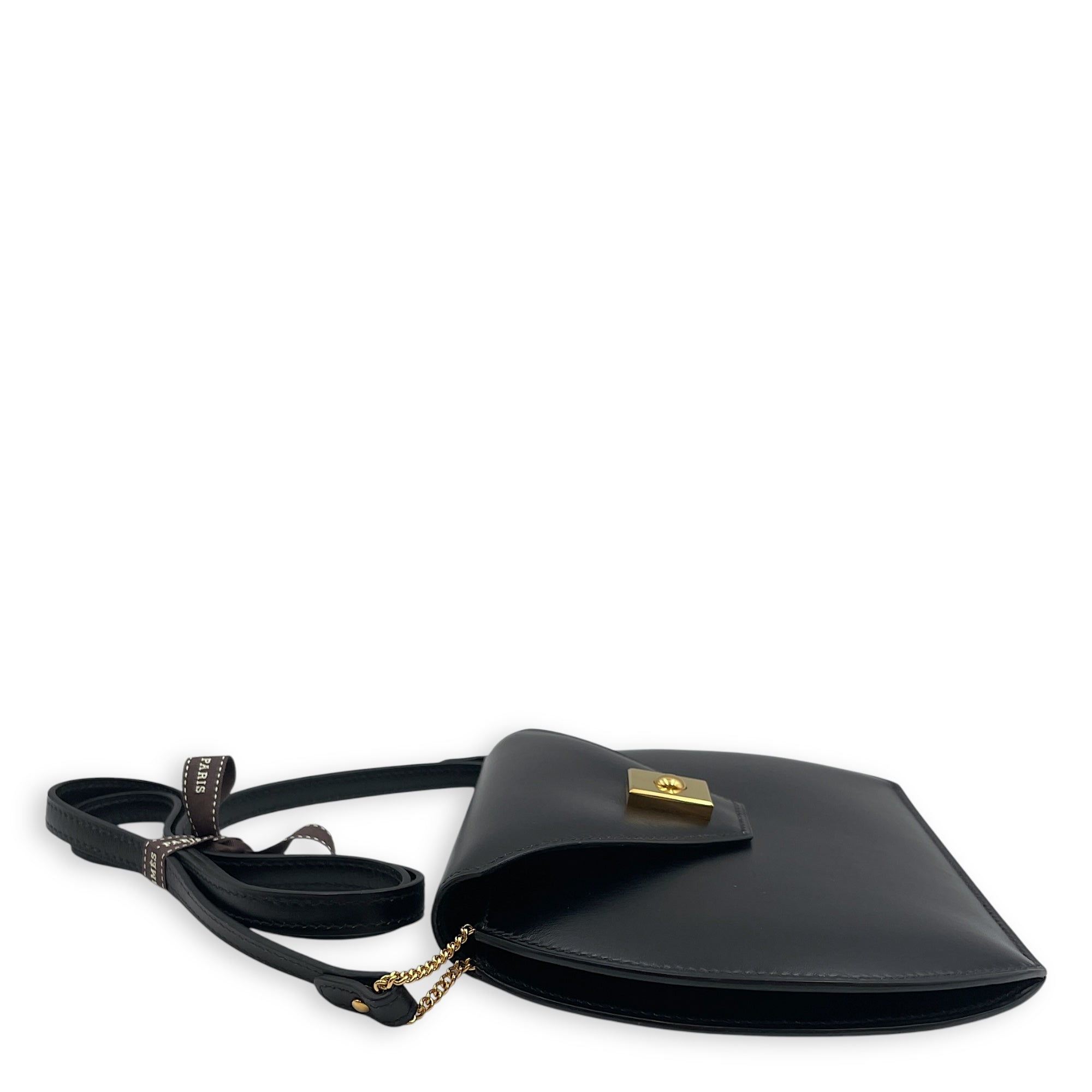 Claire De Lune Wallet Black in Box, Gold hardware