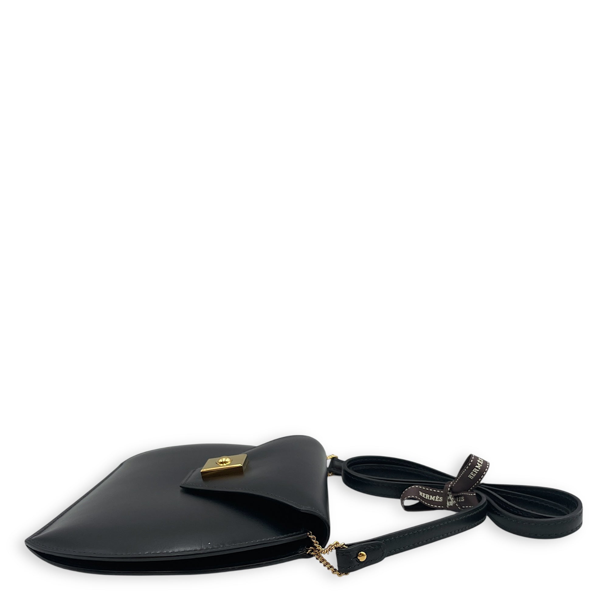 Claire De Lune Wallet Black in Box, Gold hardware