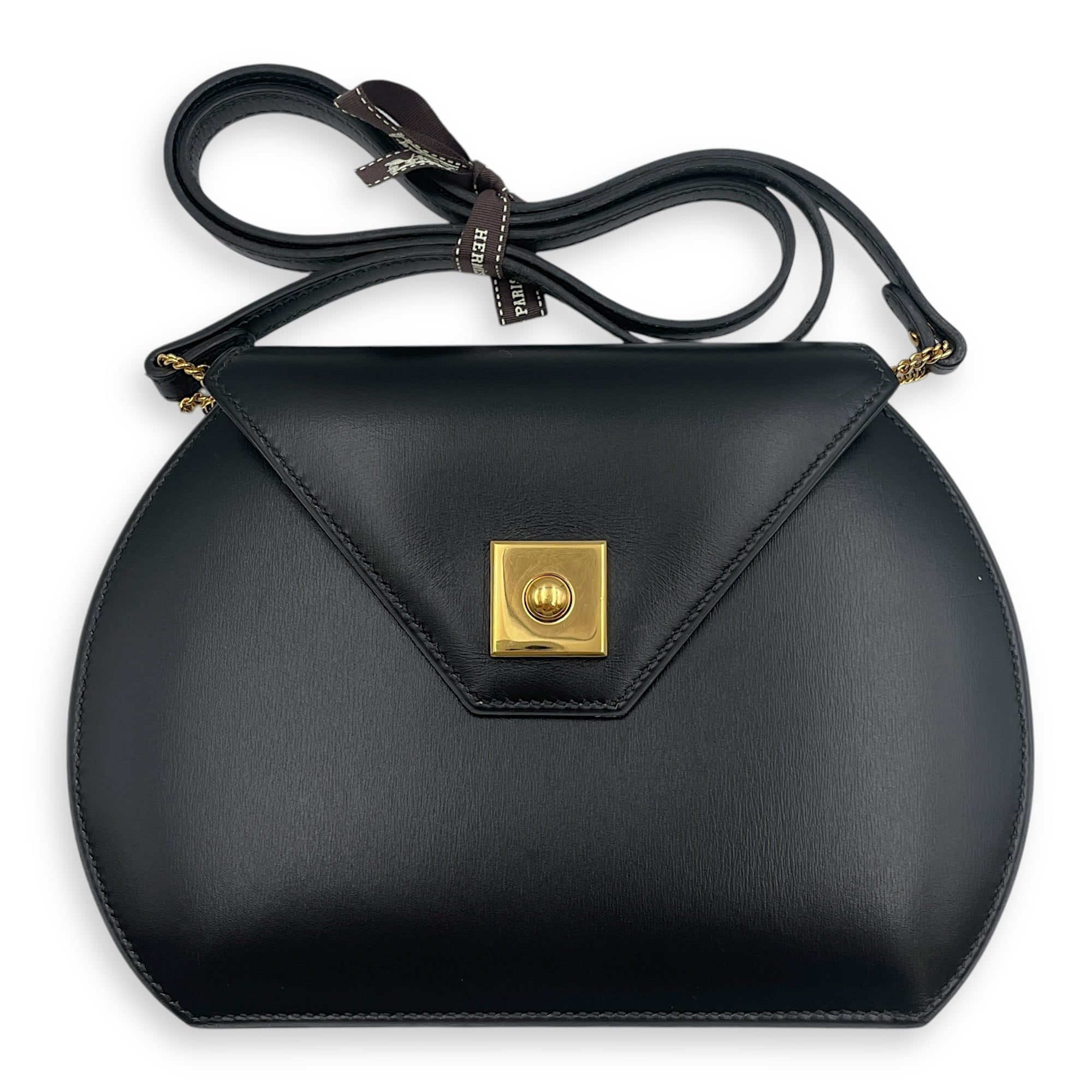 Claire De Lune Wallet Black in Box, Gold hardware