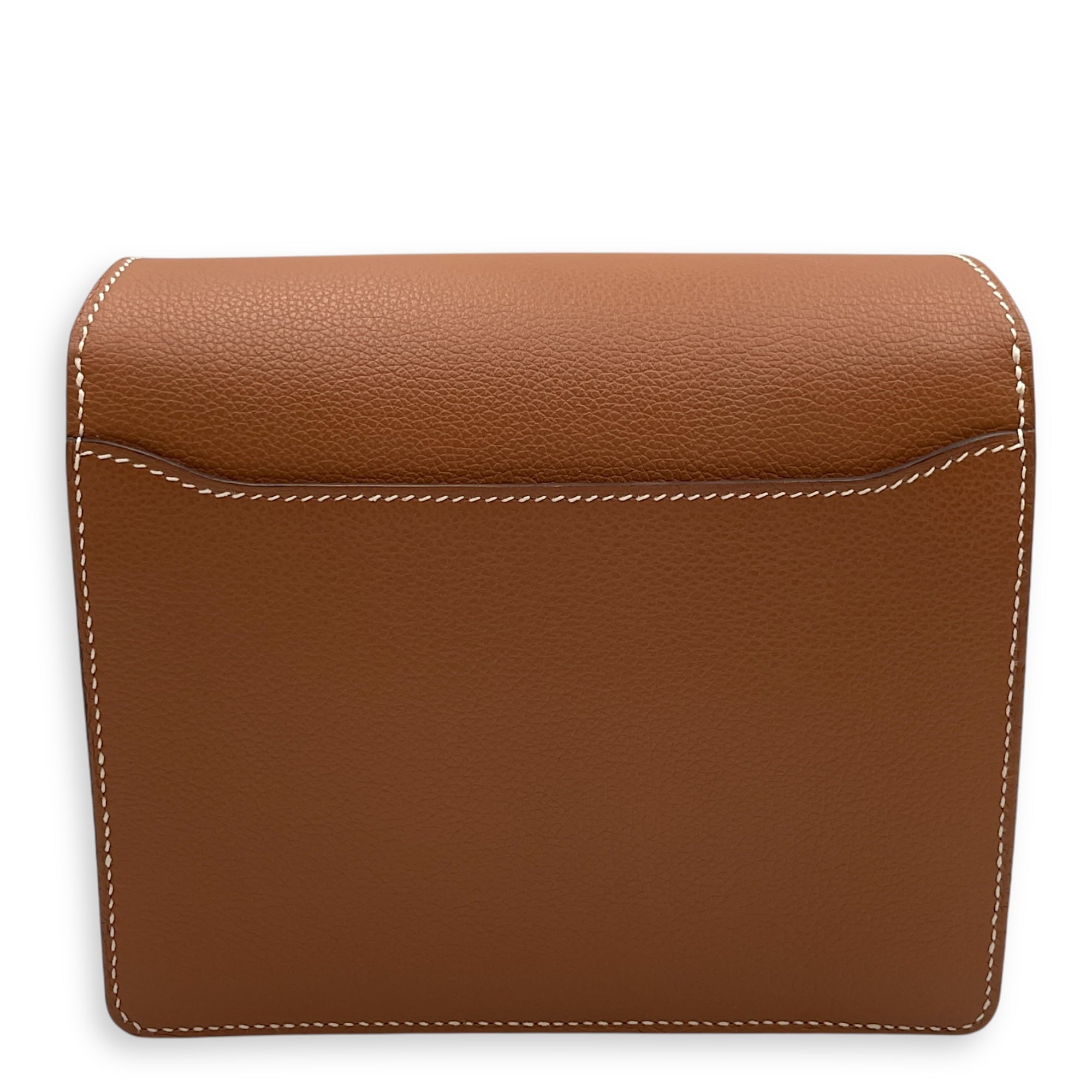 Roulis Mini Gold in Evercolor, Permabrass hardware