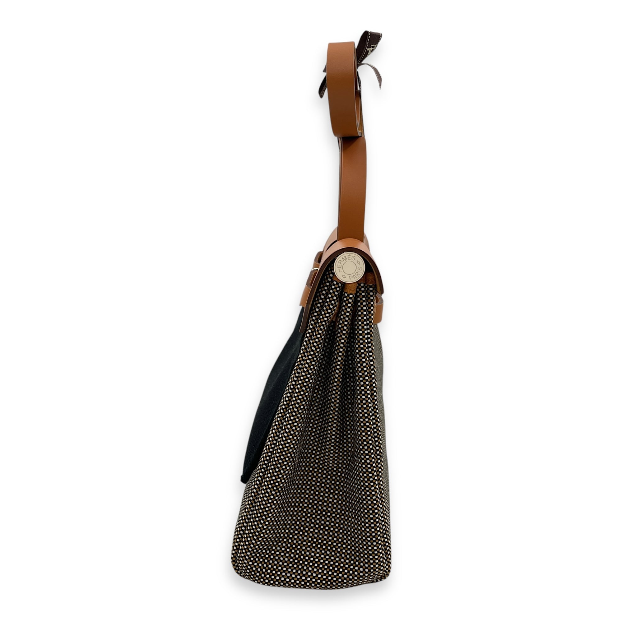 Herbag 31 Naturel/Noir-Blanc in Vache Hunter/Toile, Palladium hardware