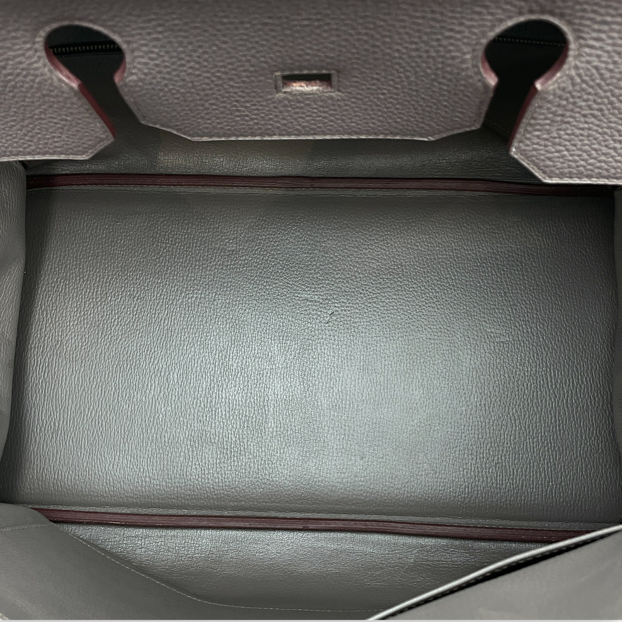 Birkin 40 Etain in Togo, Palladium hardware
