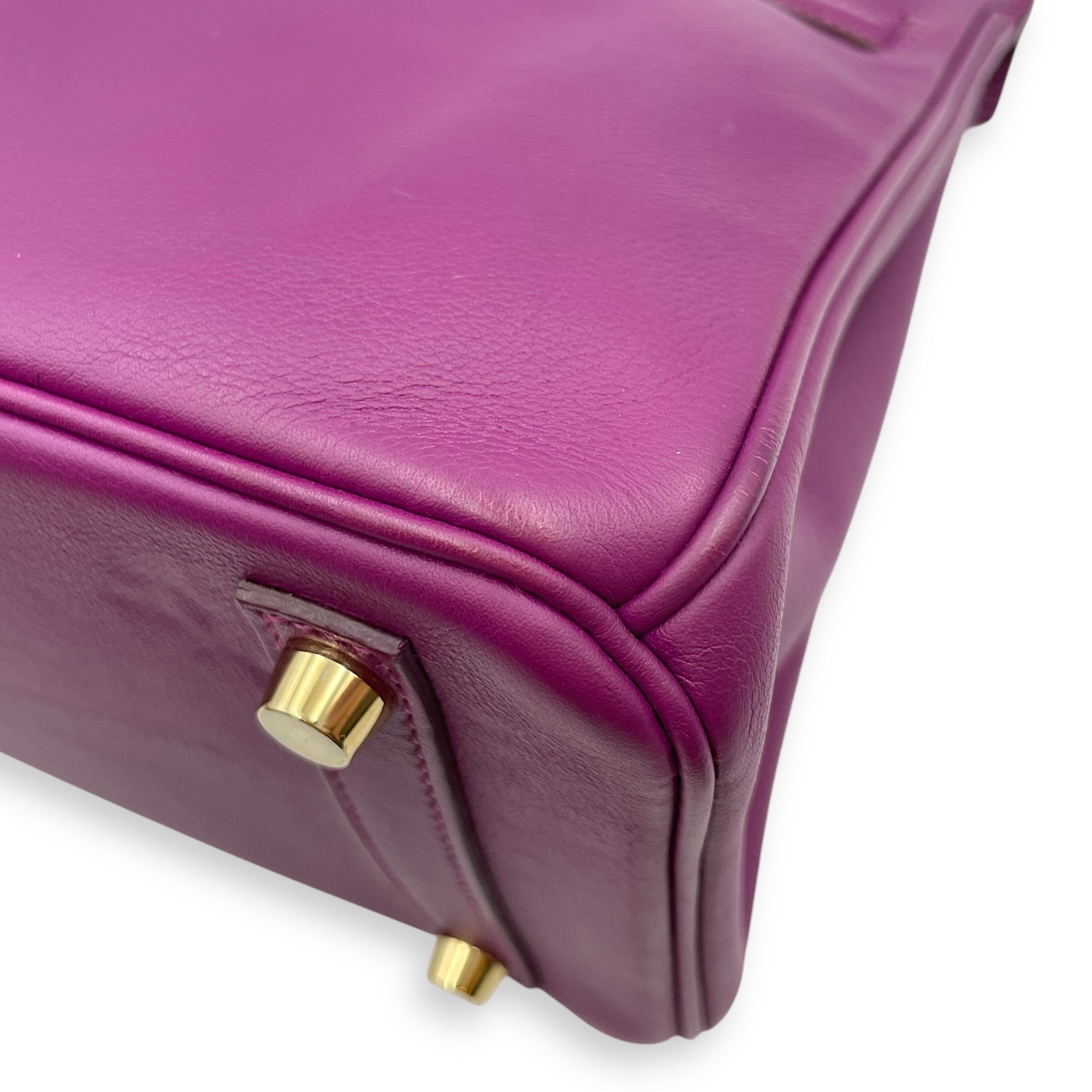 Birkin 25 Anemone in Swift, Gold hardware