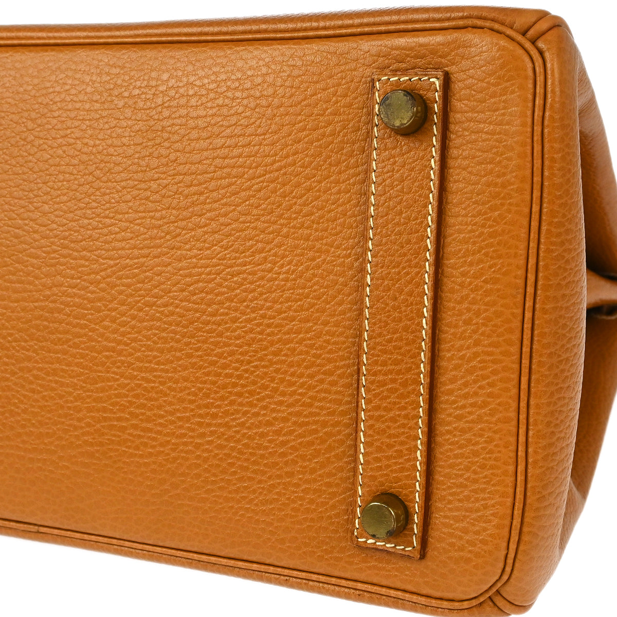 Hermes 1995 Natural Ardennes Haut a Courroies 32 Handbag