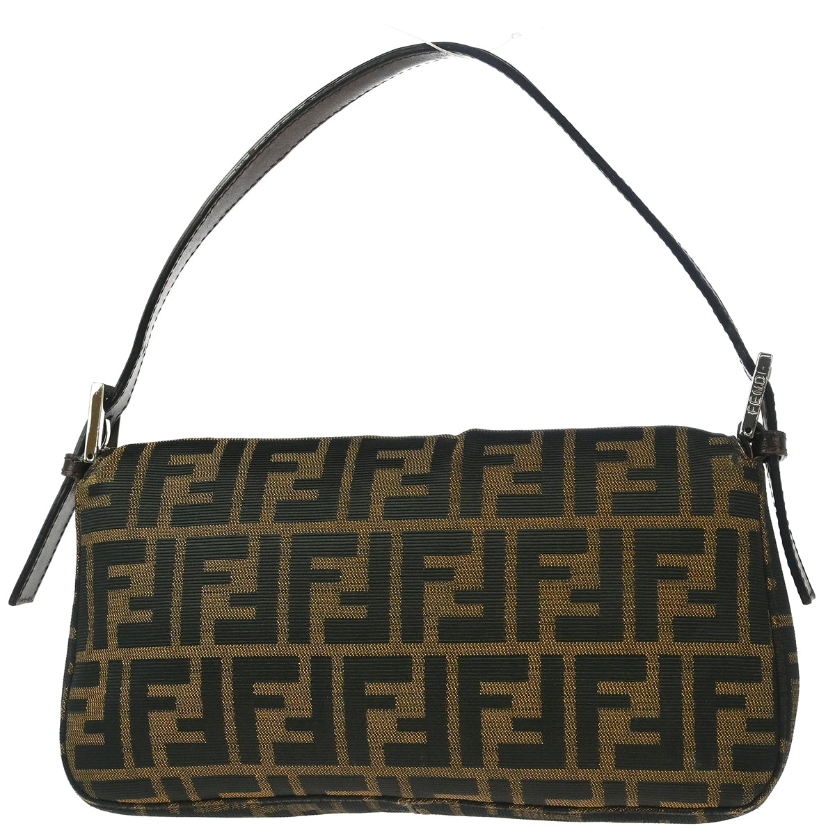 Fendi Brown Zucca Baguette Handbag