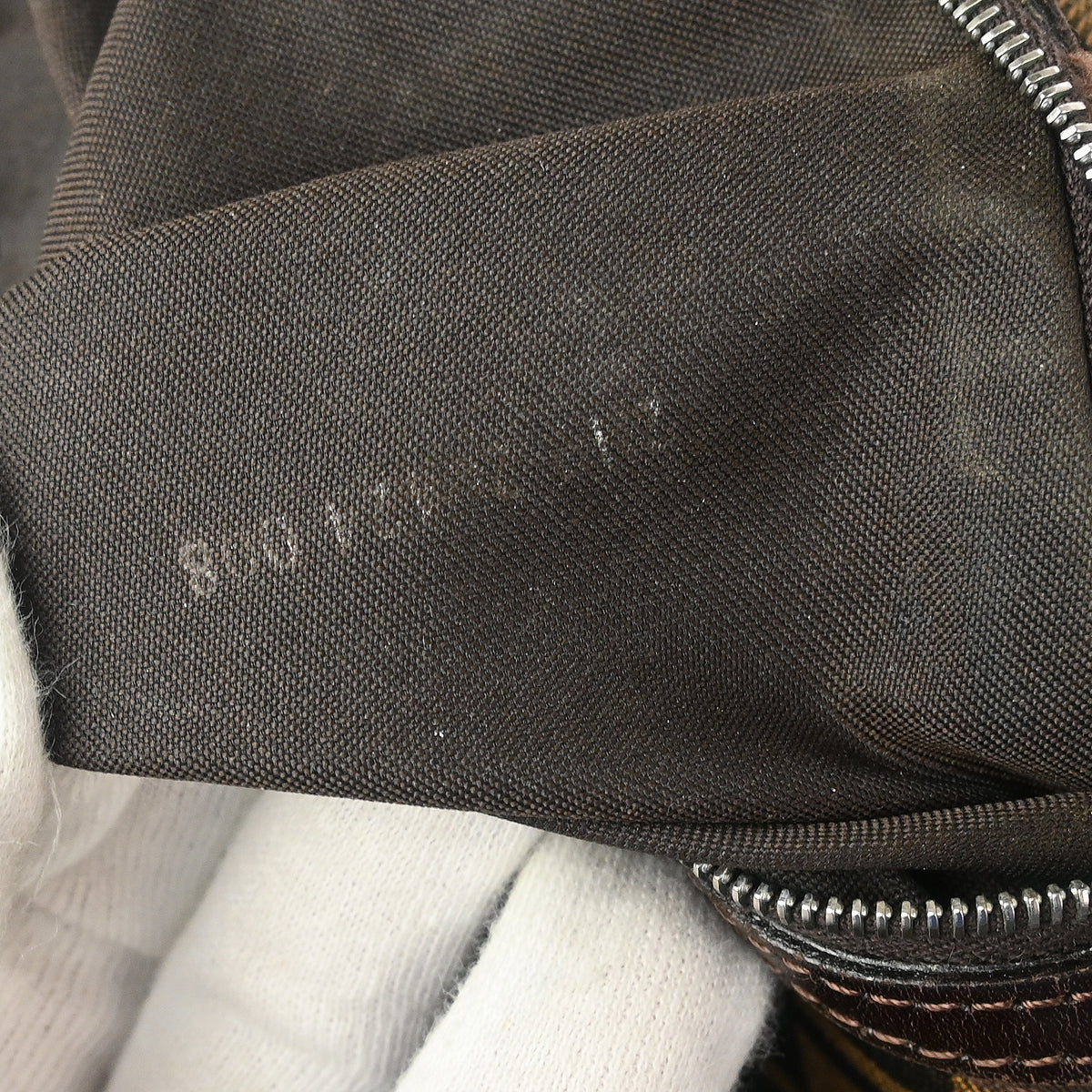 Fendi Brown Zucca Baguette Handbag