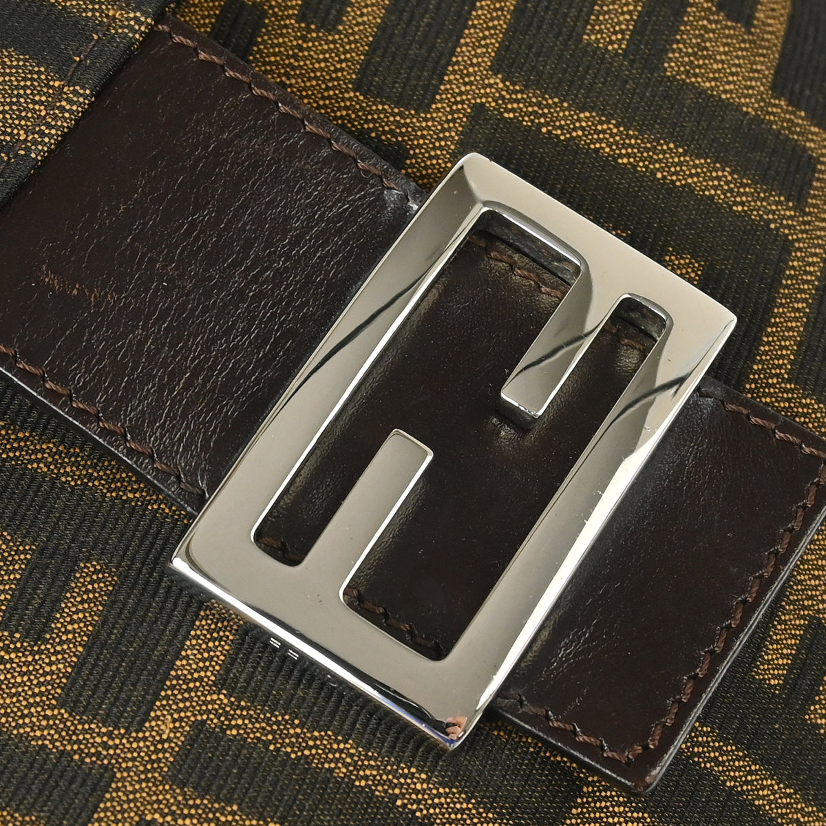 Fendi Brown Zucca Handbag