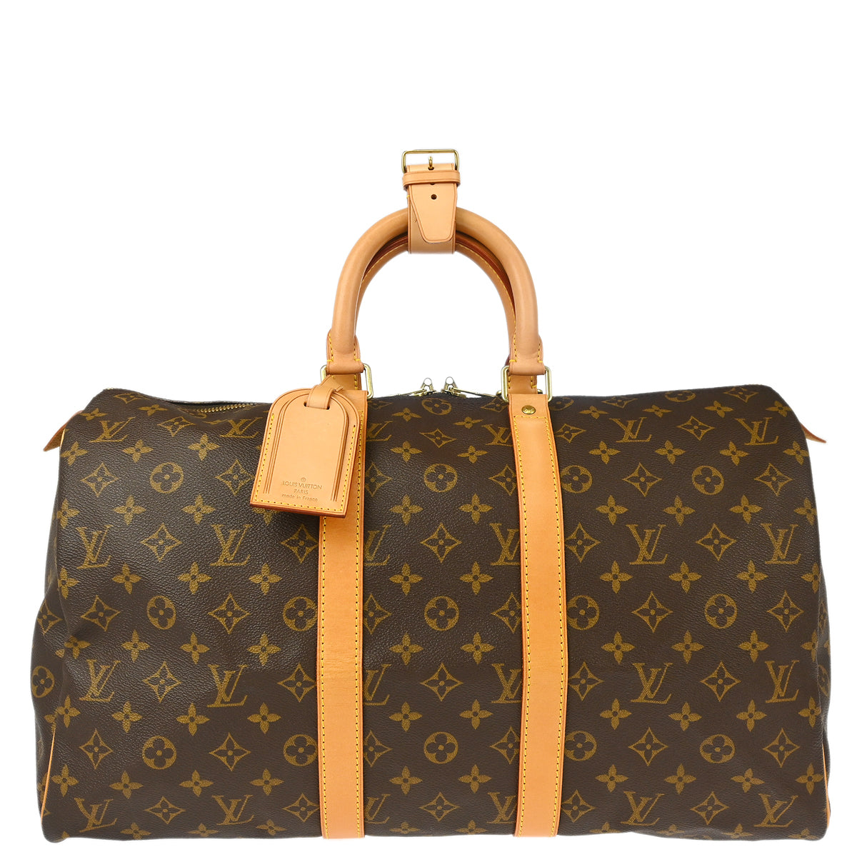Louis Vuitton 2000 Monogram Keepall 45 Travel Duffle Handbag M41428