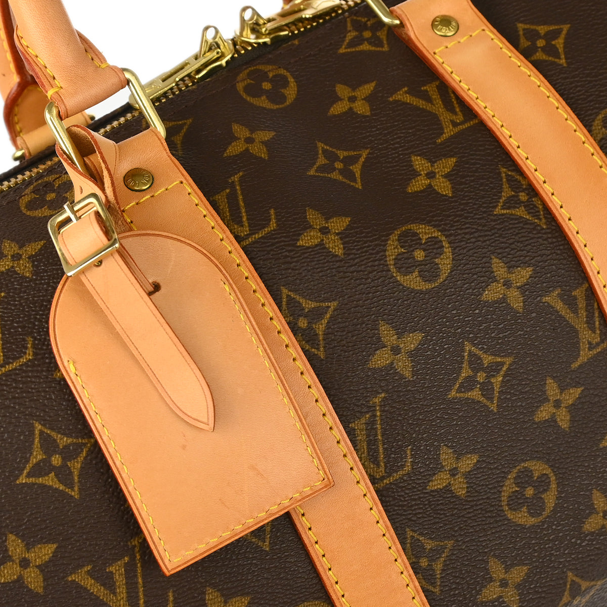 Louis Vuitton 2000 Monogram Keepall 45 Travel Duffle Handbag M41428