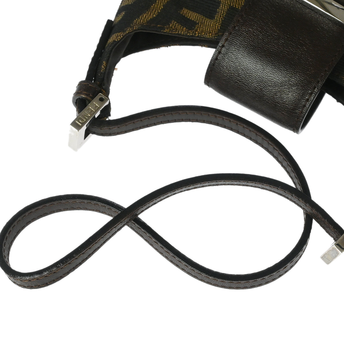 Fendi Brown Zucca Shoulder Bag