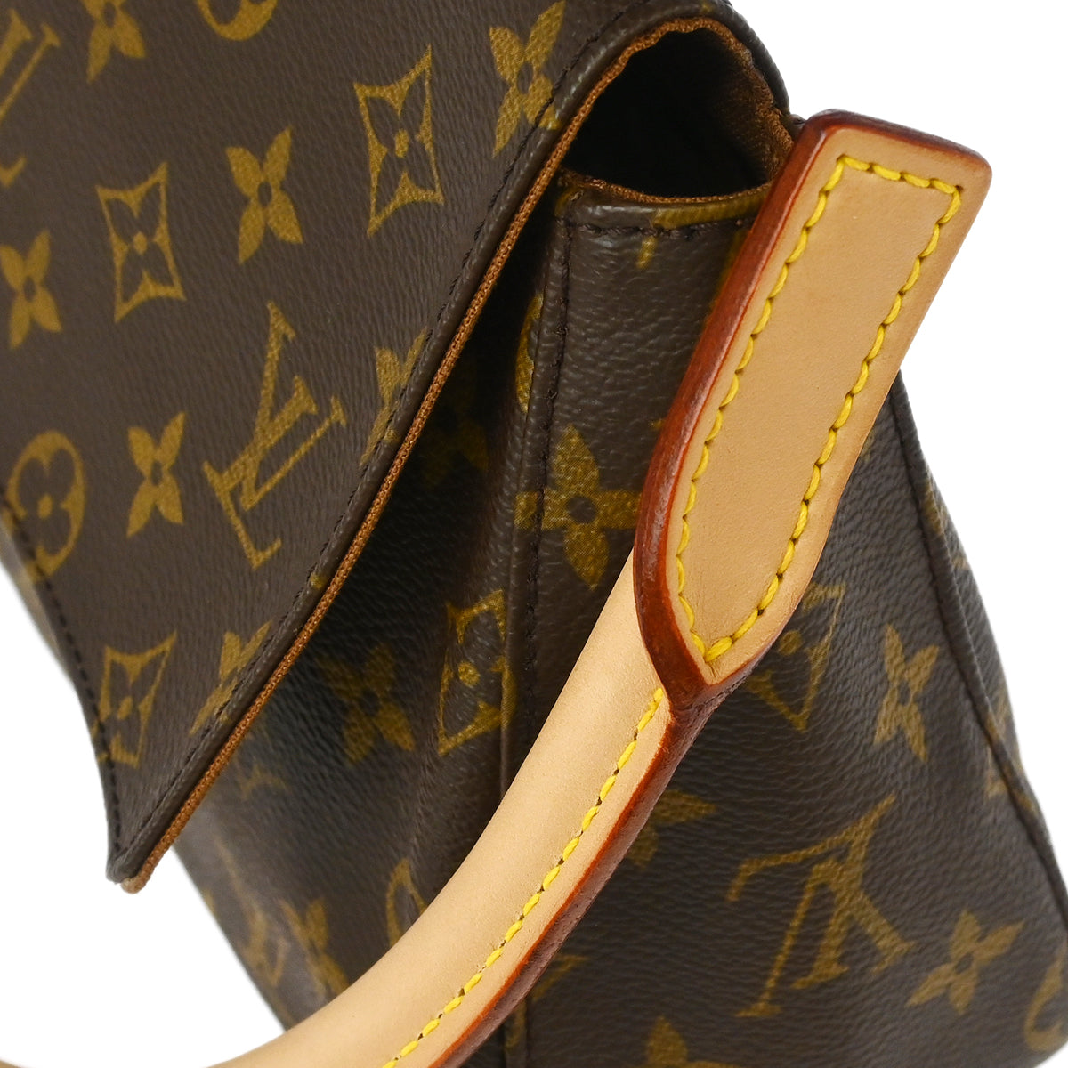 Louis Vuitton 2002 Monogram Mini Looping Handbag M51147